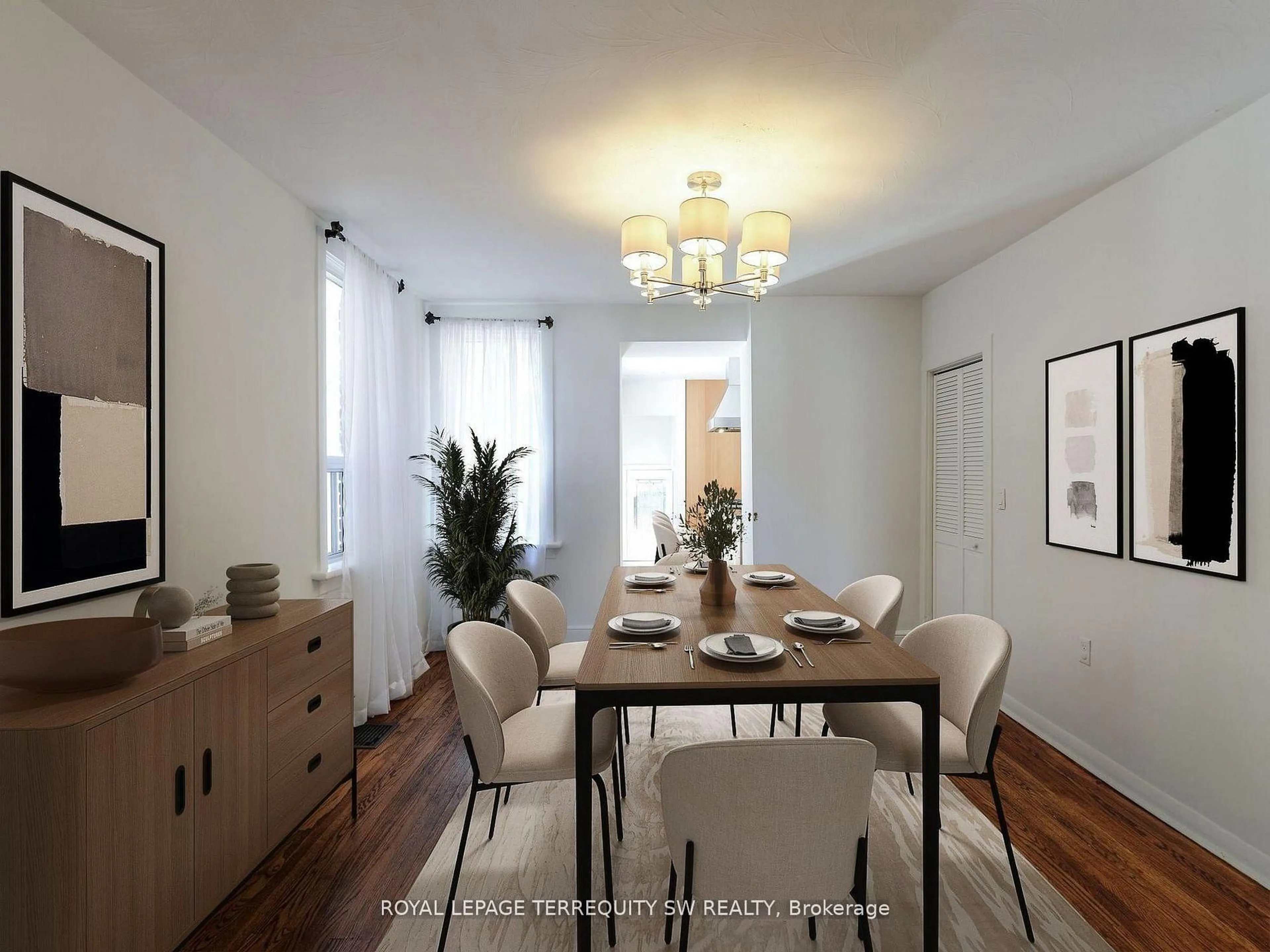 Dining room, unknown for 105 Barker Ave, Toronto Ontario M4C 2N8