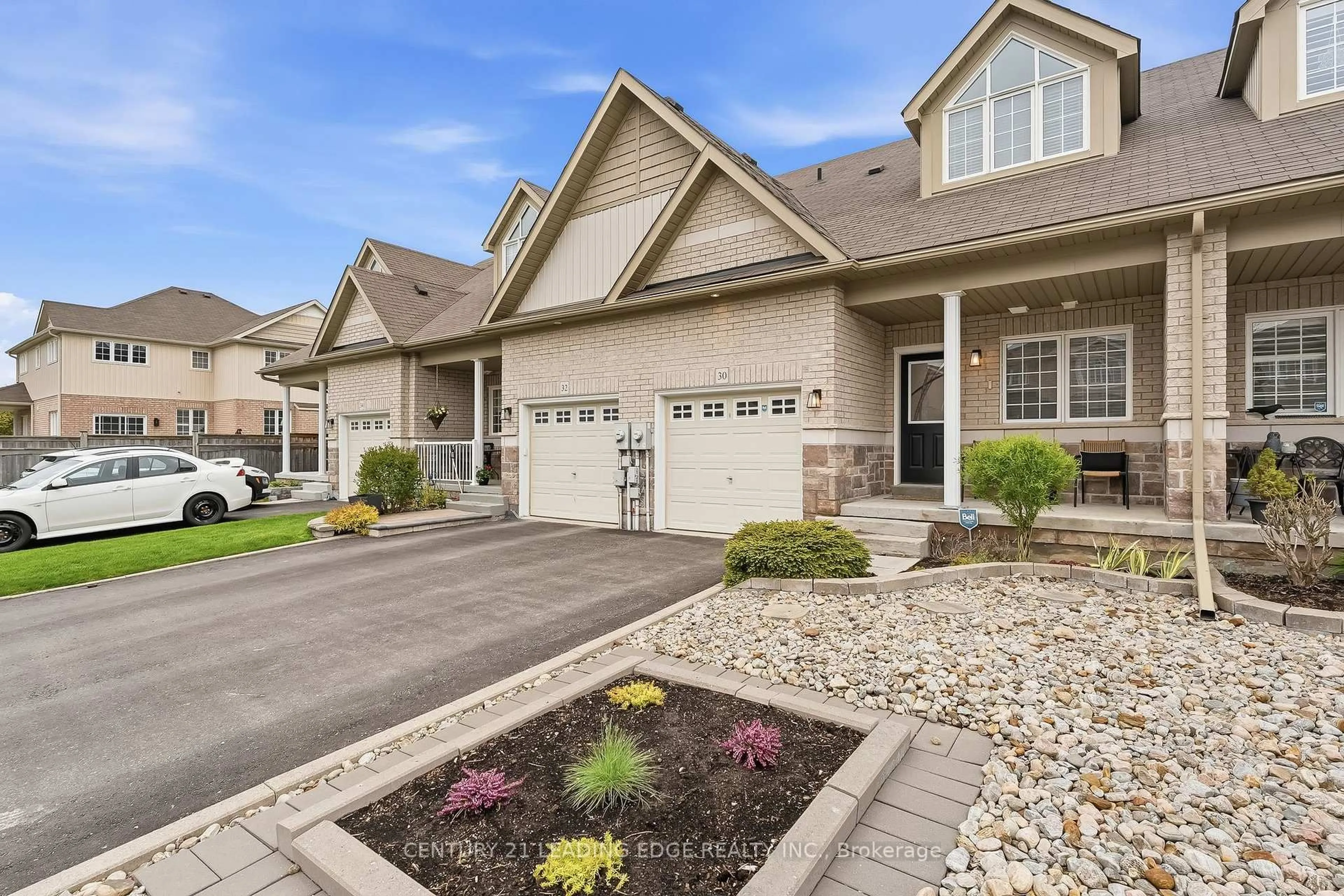 Home with brick exterior material, street for 30 Page Pl, Clarington Ontario L1E 2E8
