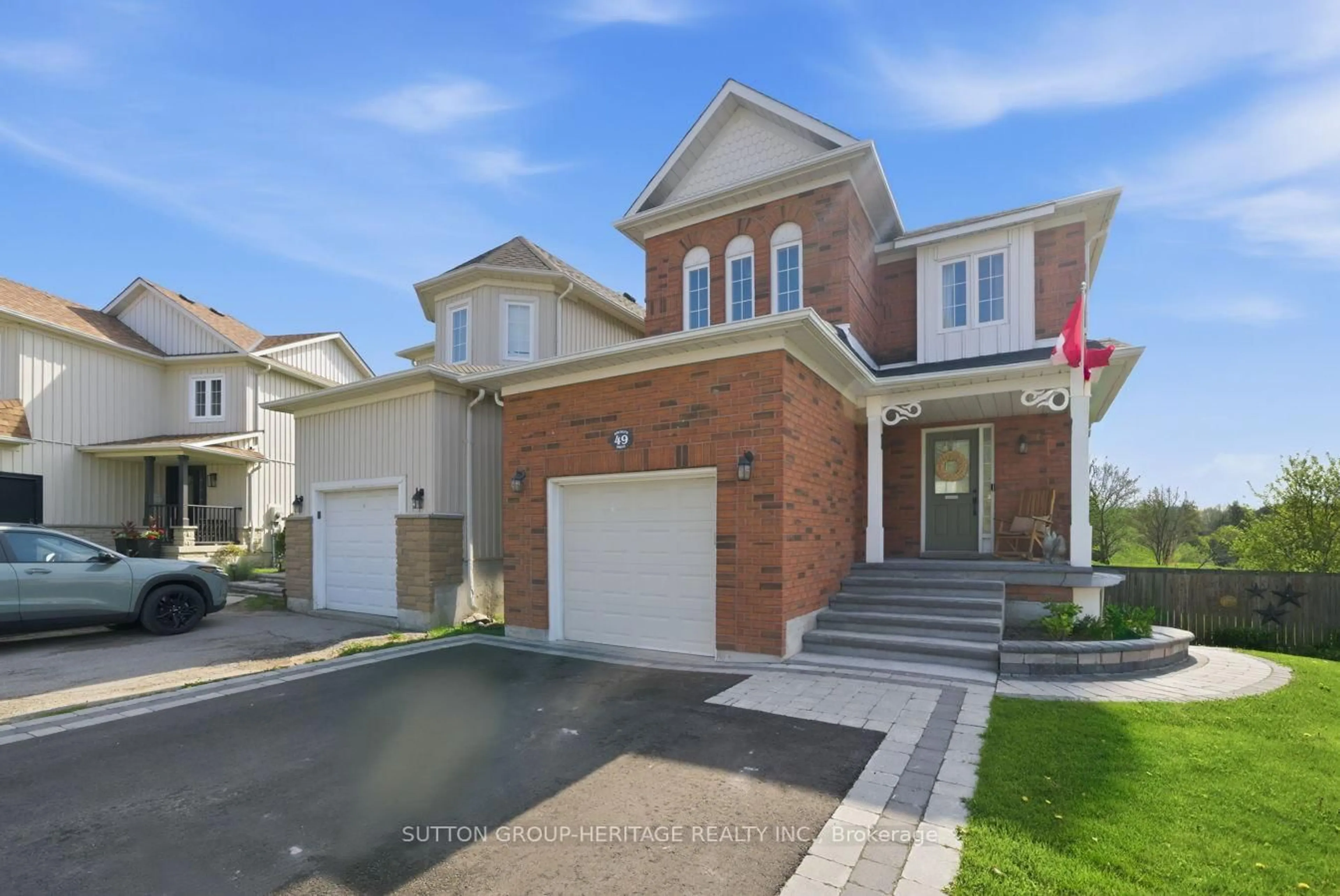 Home with brick exterior material, street for 49 Bridges Dr, Clarington Ontario L1B 1M6