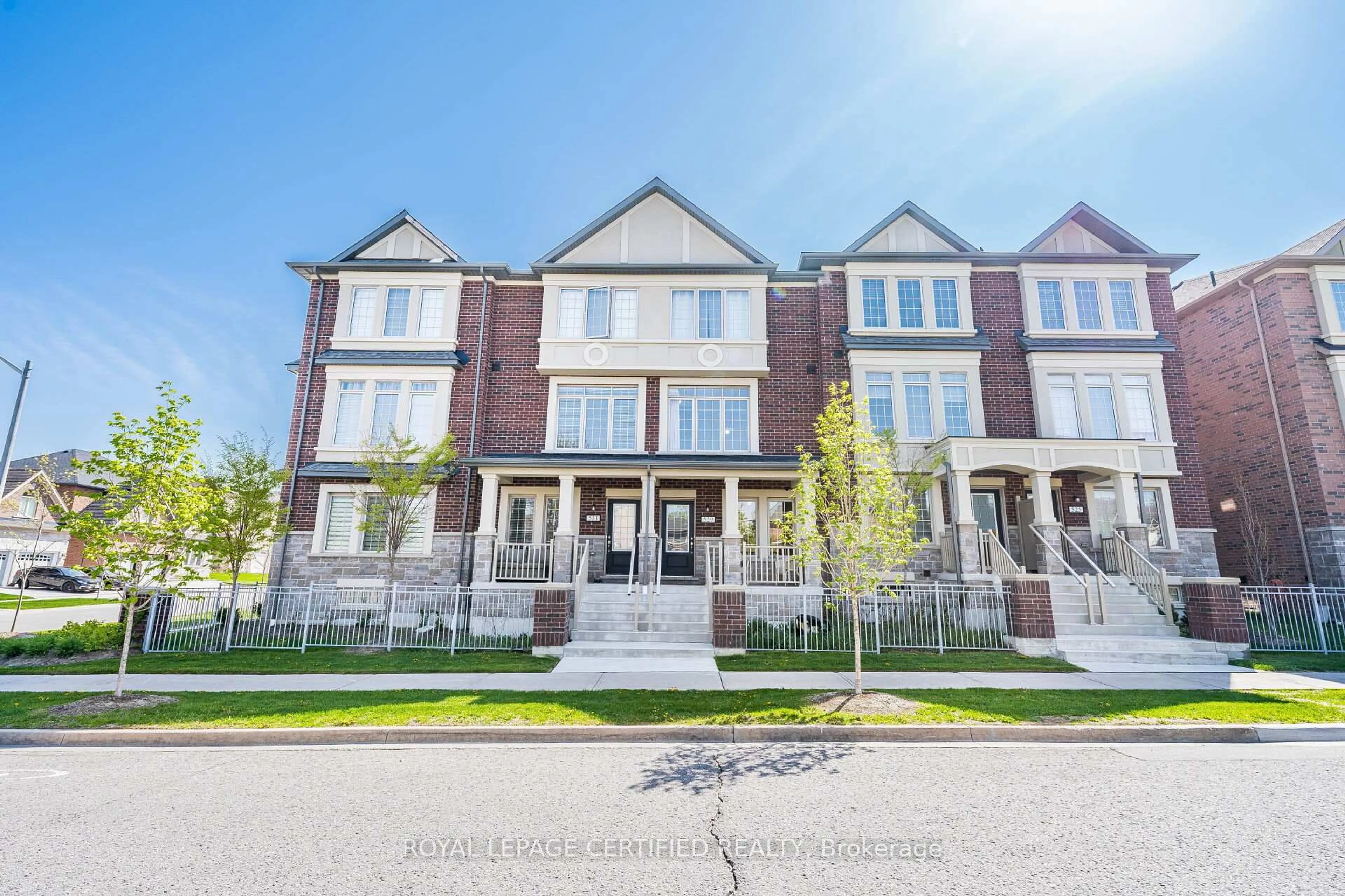Home with brick exterior material, street for 529 Old Harwood Ave, Ajax Ontario L1Z 0V2