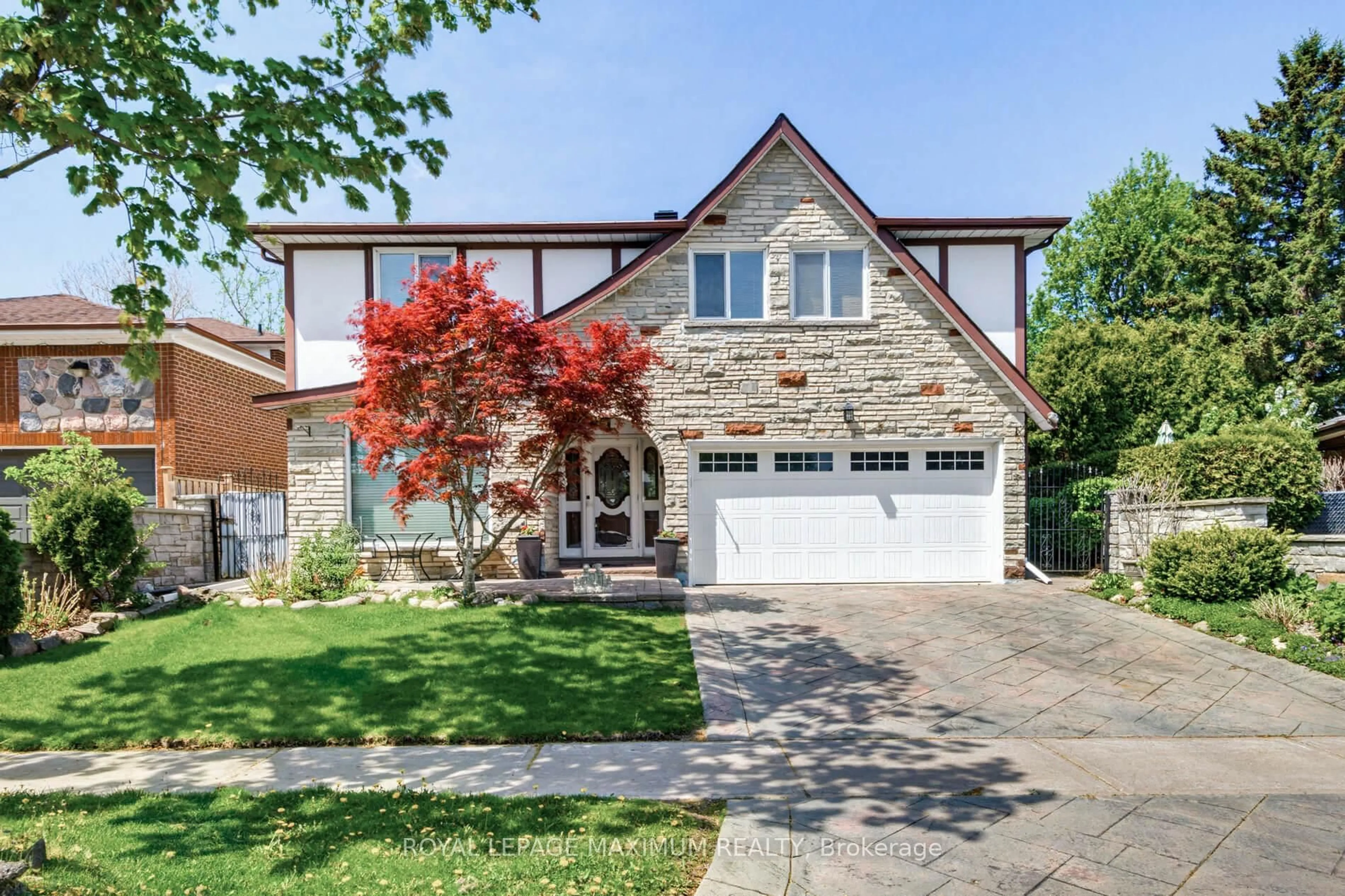 Home with brick exterior material, street for 124 Nortonville Dr, Toronto Ontario M1G 2T8