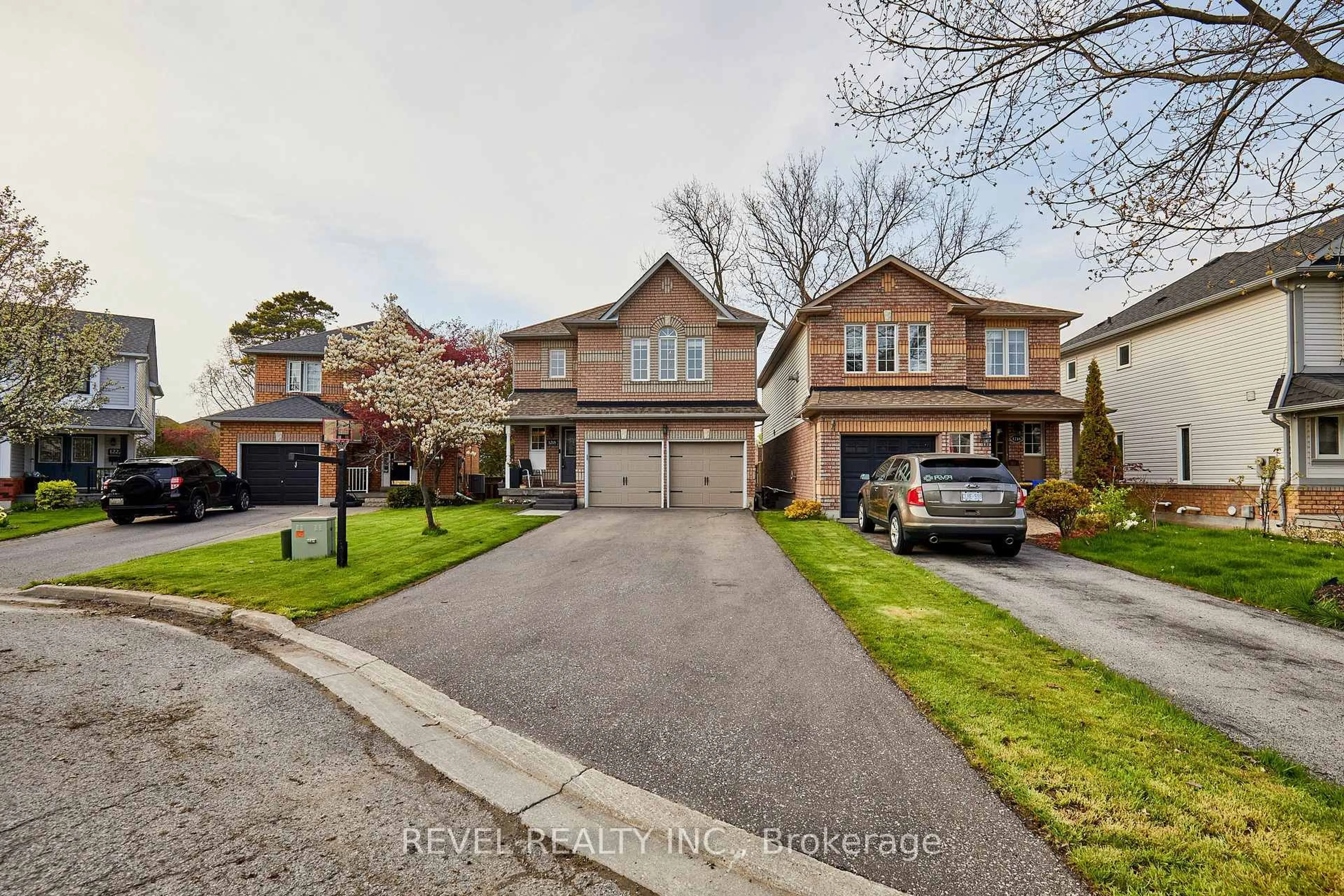 Home with brick exterior material, street for 1218 Monica Cook Pl, Pickering Ontario L1W 4A4