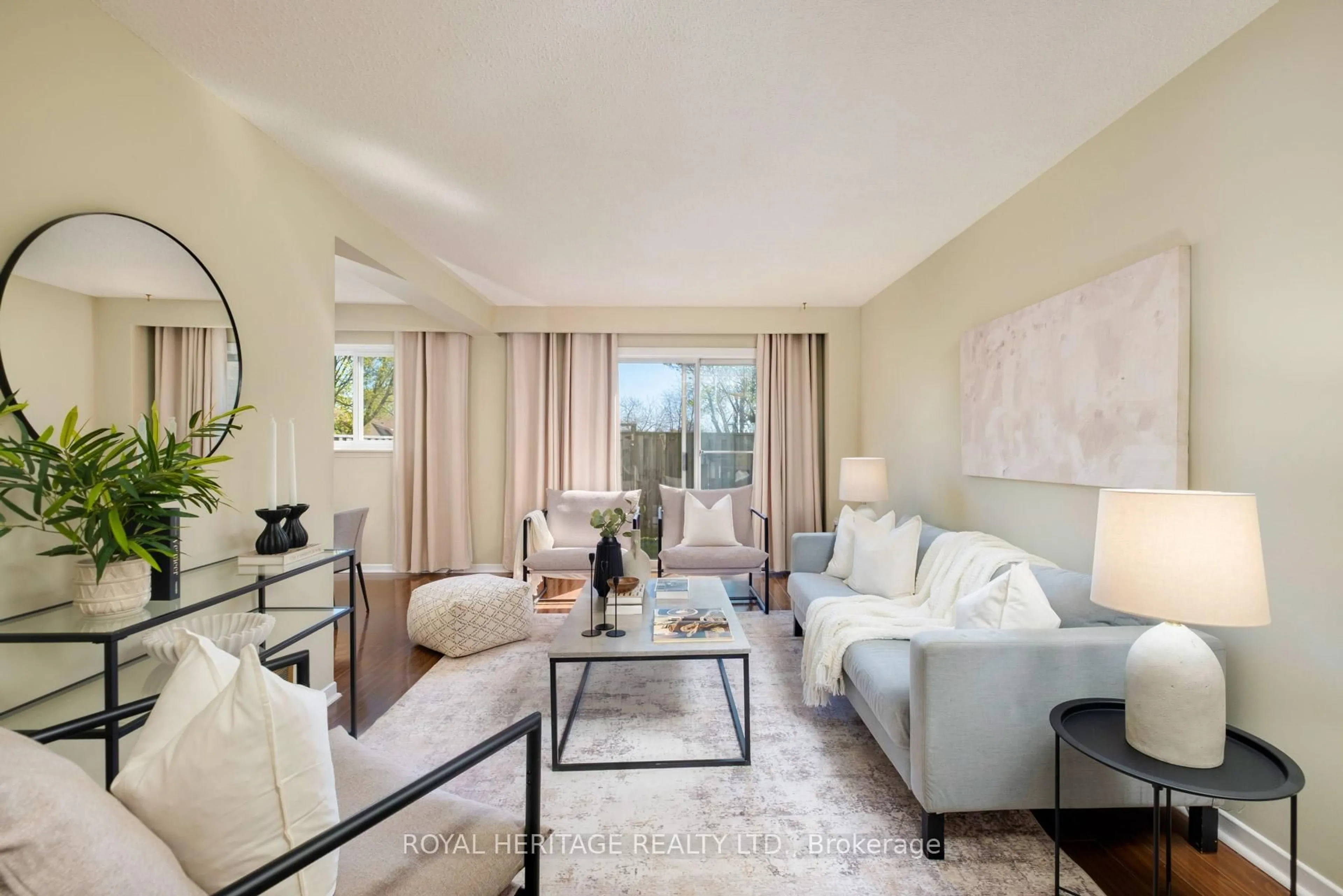 Living room with furniture, unknown for 43 Clover Ridge Dr, Ajax Ontario L1S 3M6