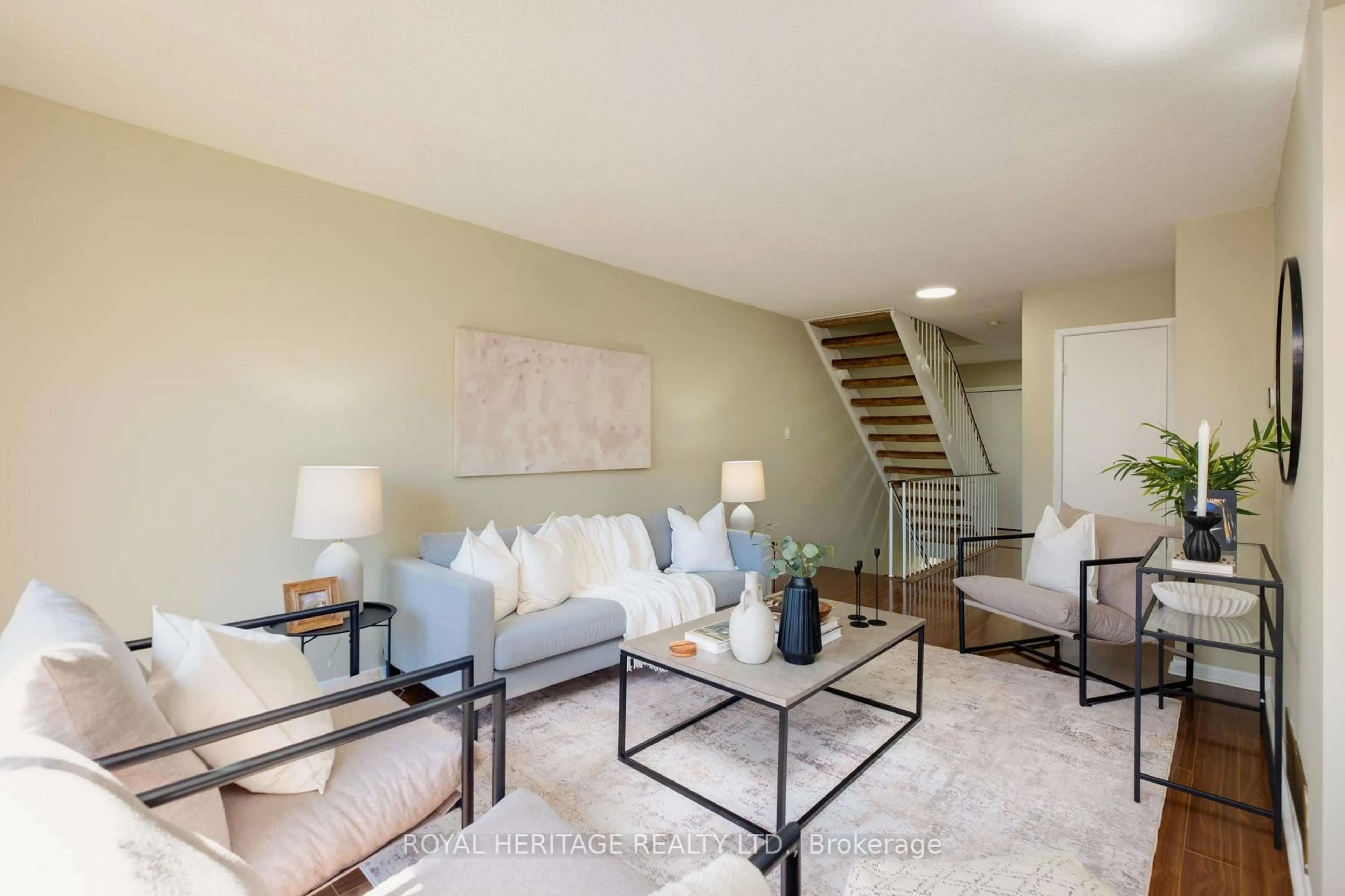 Living room with furniture, unknown for 43 Clover Ridge Dr, Ajax Ontario L1S 3M6