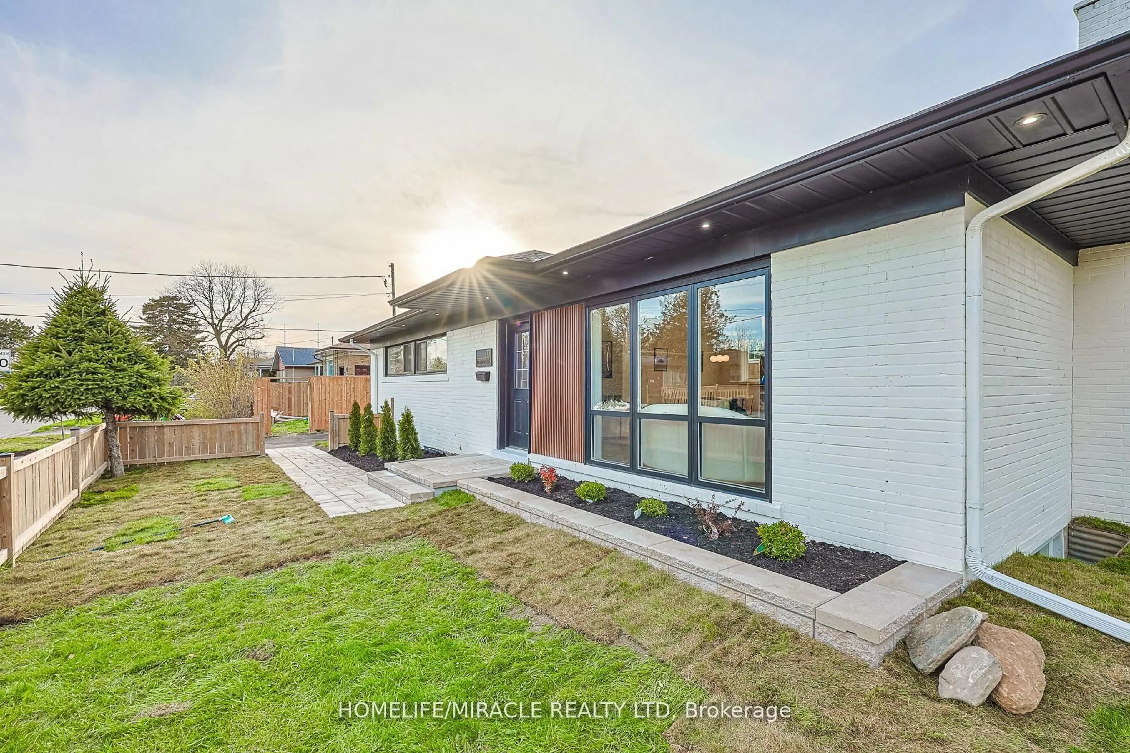 Home with brick exterior material, street for 22 Arnprior Rd, Toronto Ontario M1K 5A6