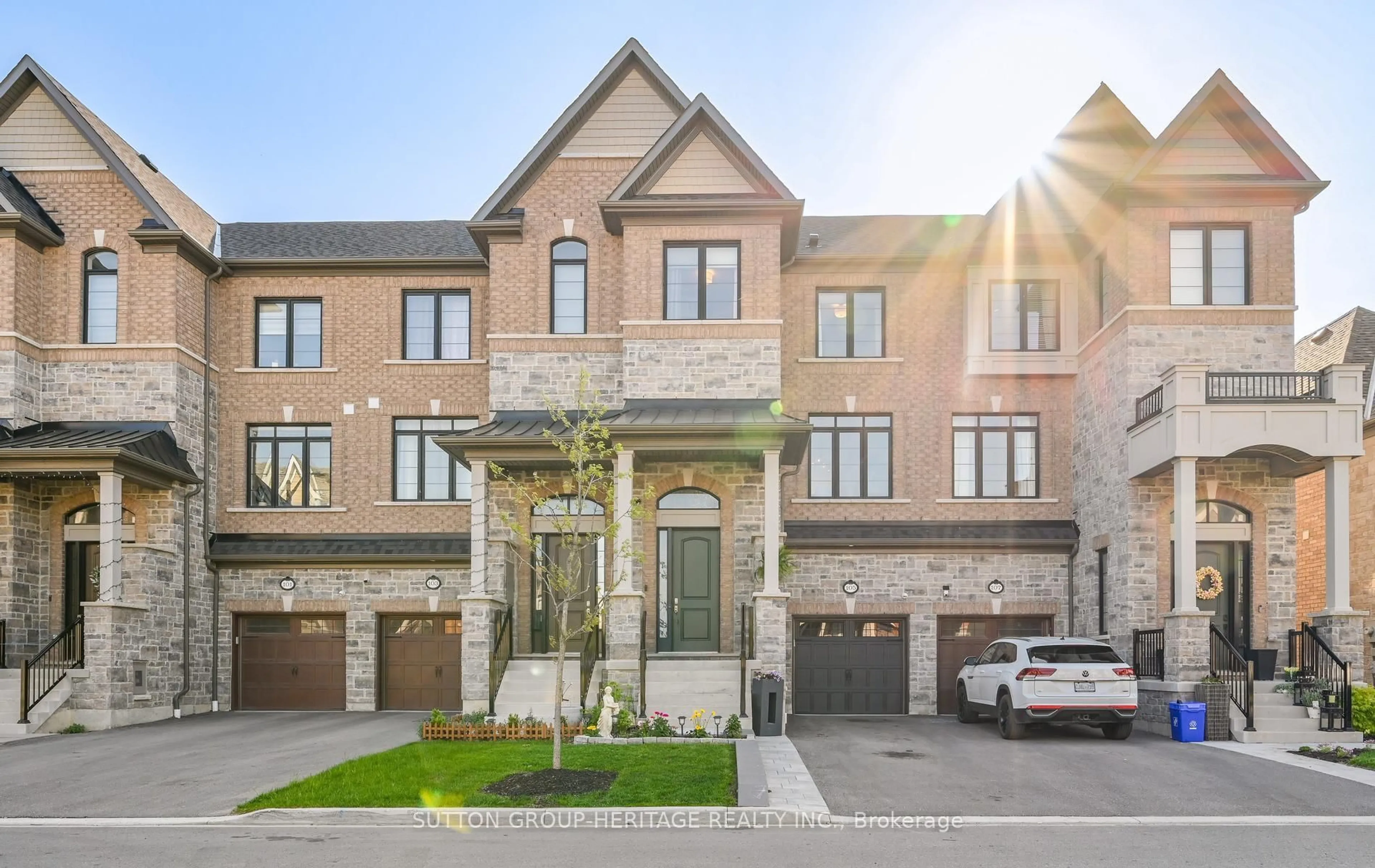 Home with brick exterior material, street for 105 Dorian Dr, Whitby Ontario L1P 0C8
