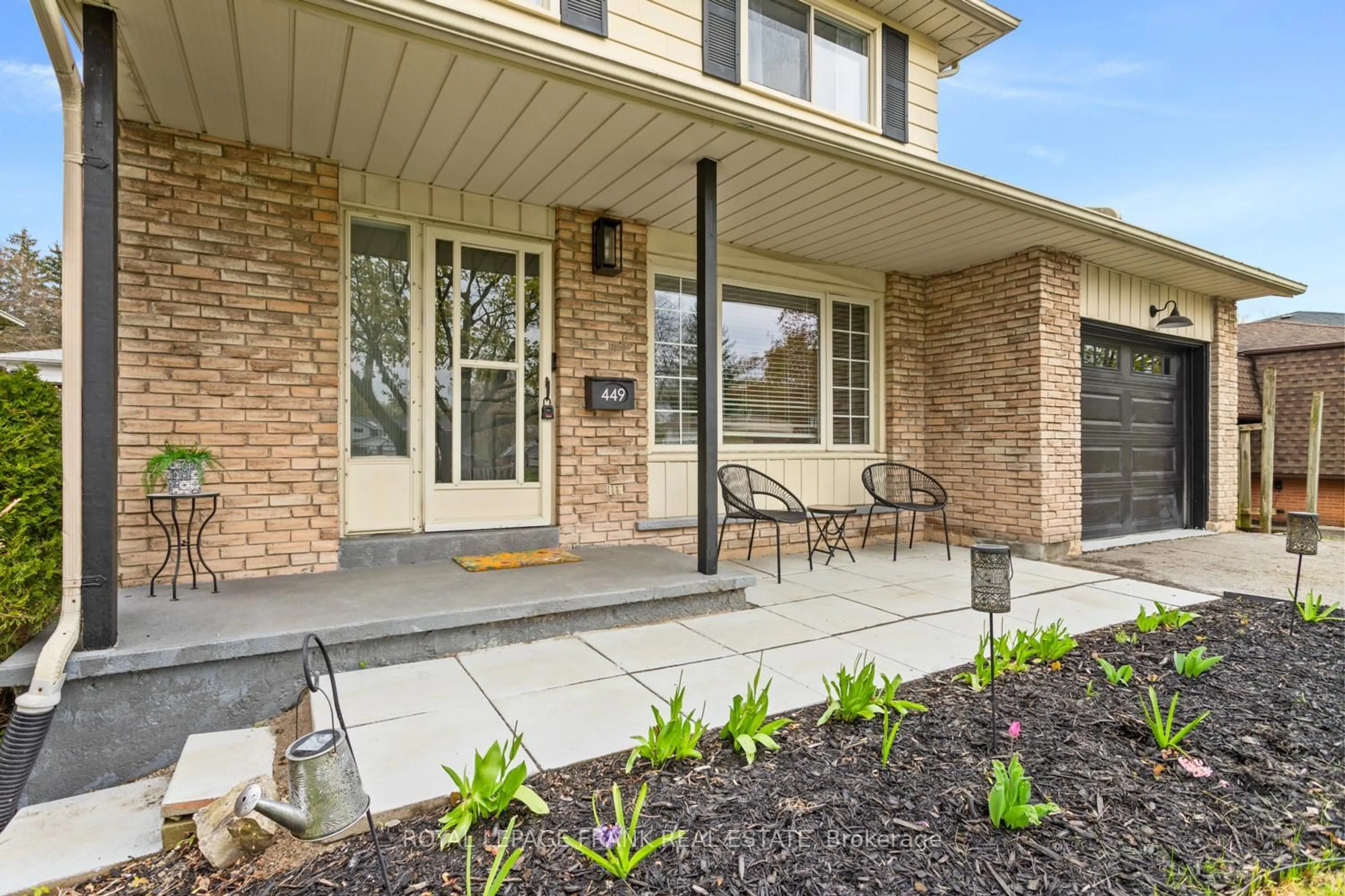 Home with brick exterior material, street for 449 Lanark Dr, Oshawa Ontario L1J 5W8