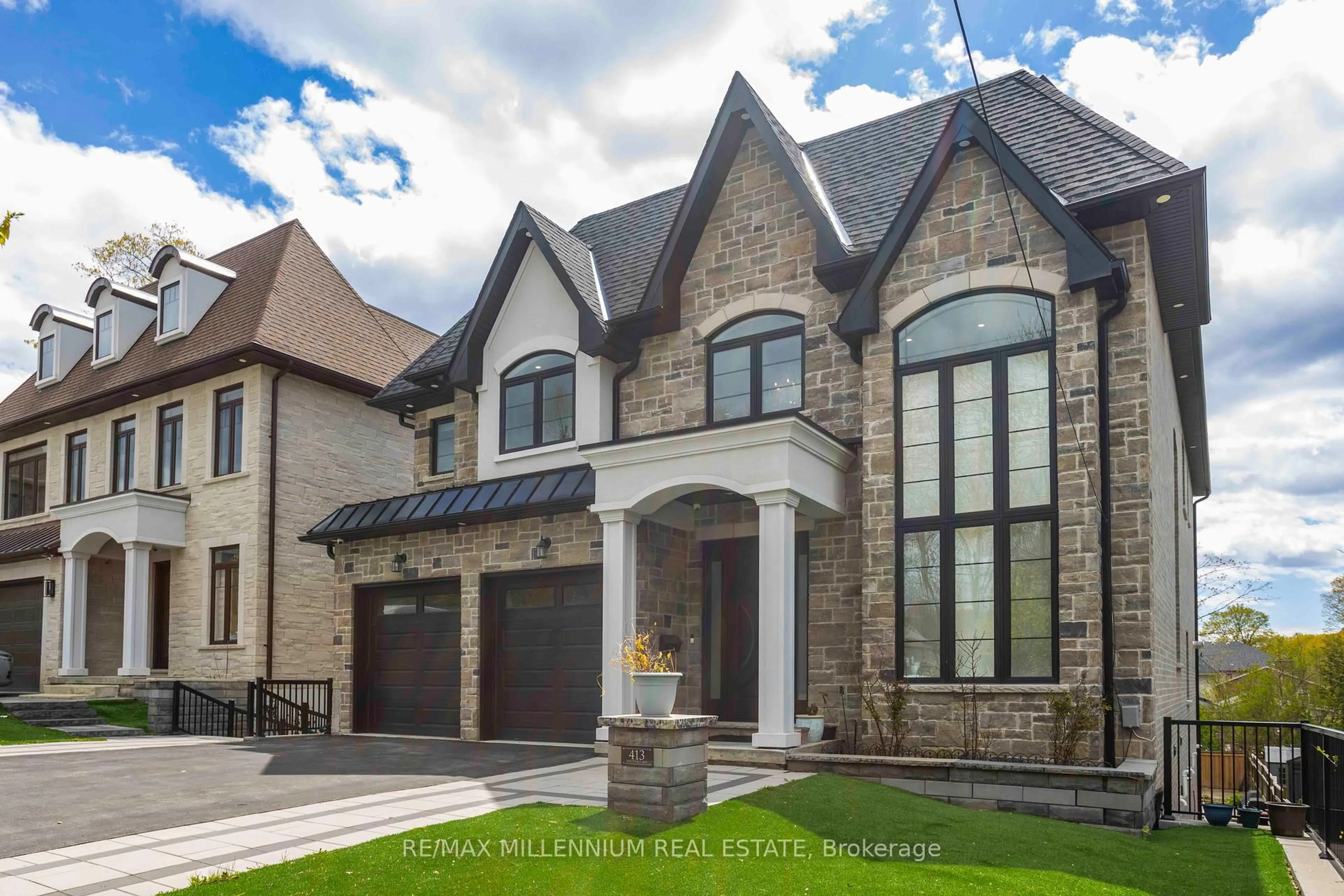 Home with brick exterior material, street for 413 Sheppard Ave, Pickering Ontario L1V 1E6