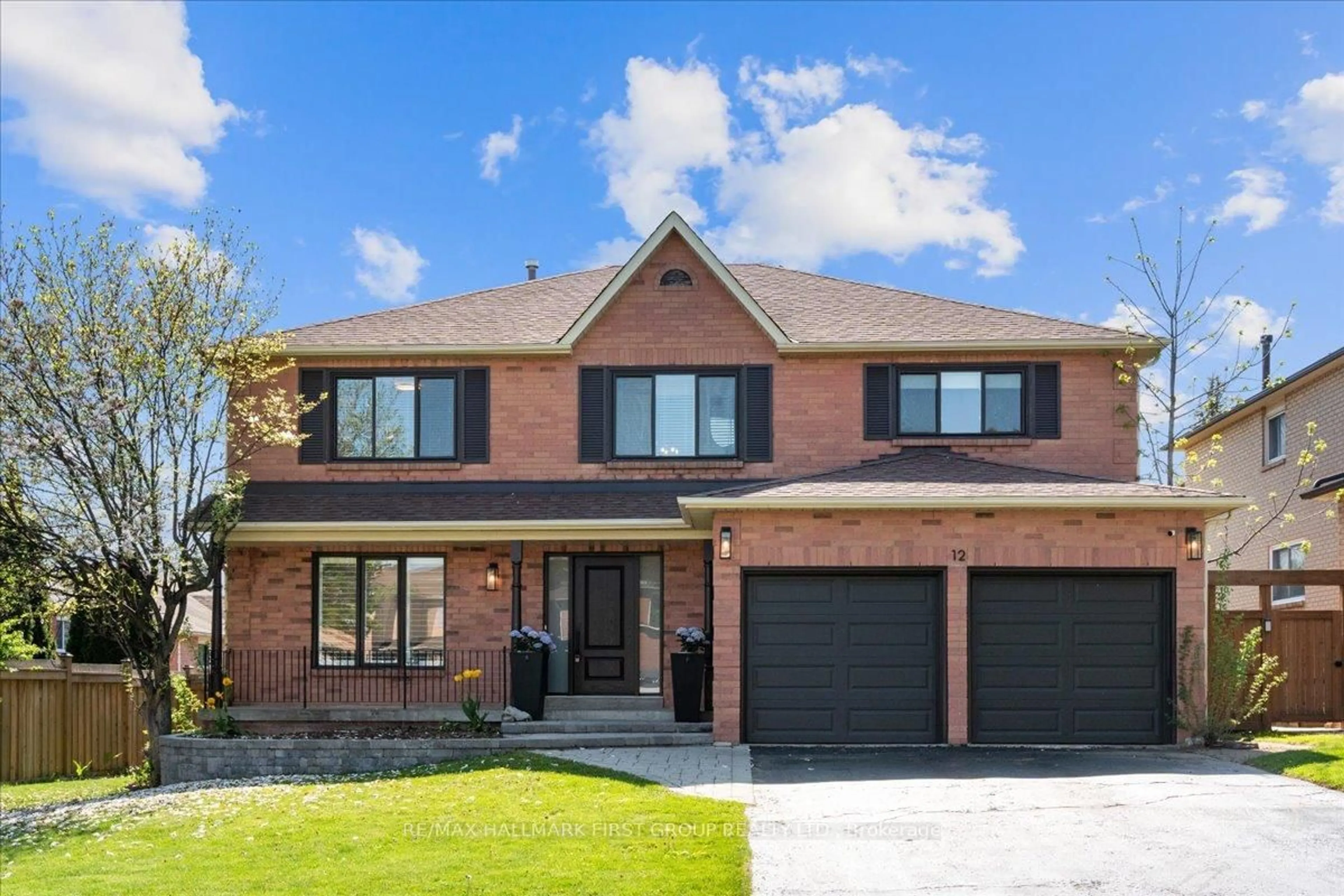 Home with brick exterior material, street for 12 Wilce Dr, Ajax Ontario L1T 3J6