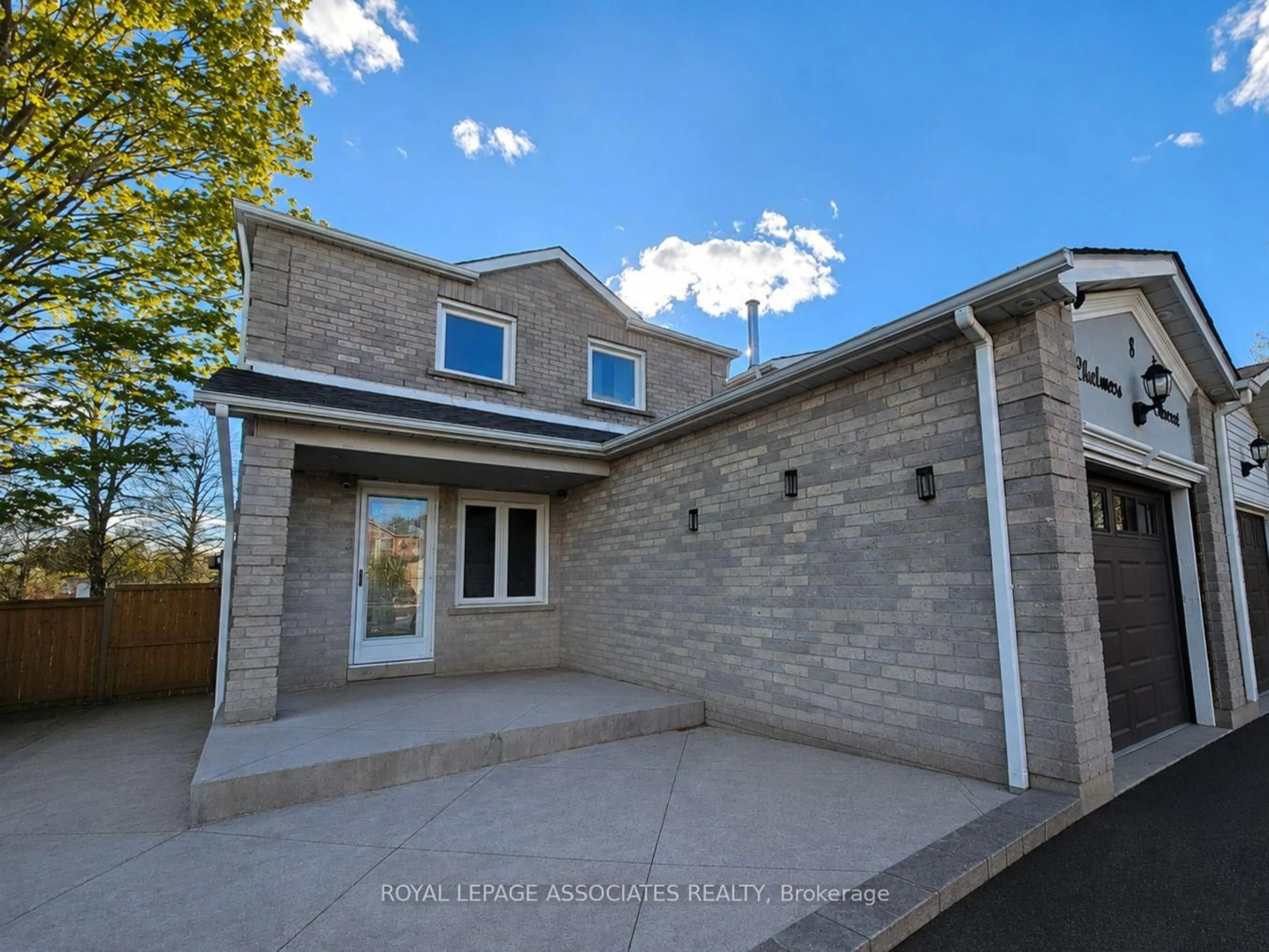 Home with brick exterior material, unknown for 8 Chalmers Cres, Ajax Ontario L1S 5Z5