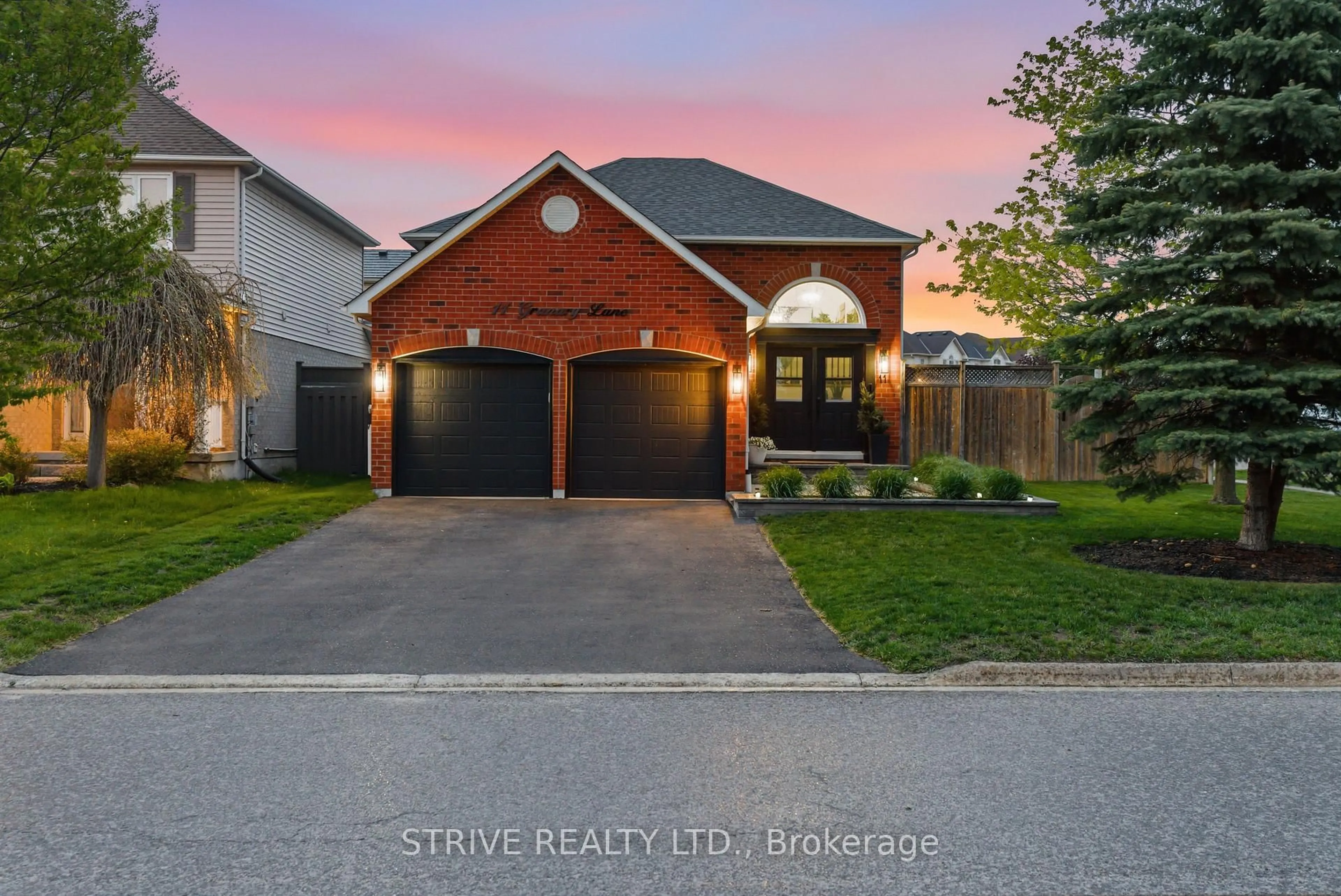 Home with brick exterior material, street for 11 Granary Lane, Clarington Ontario L1E 2X9