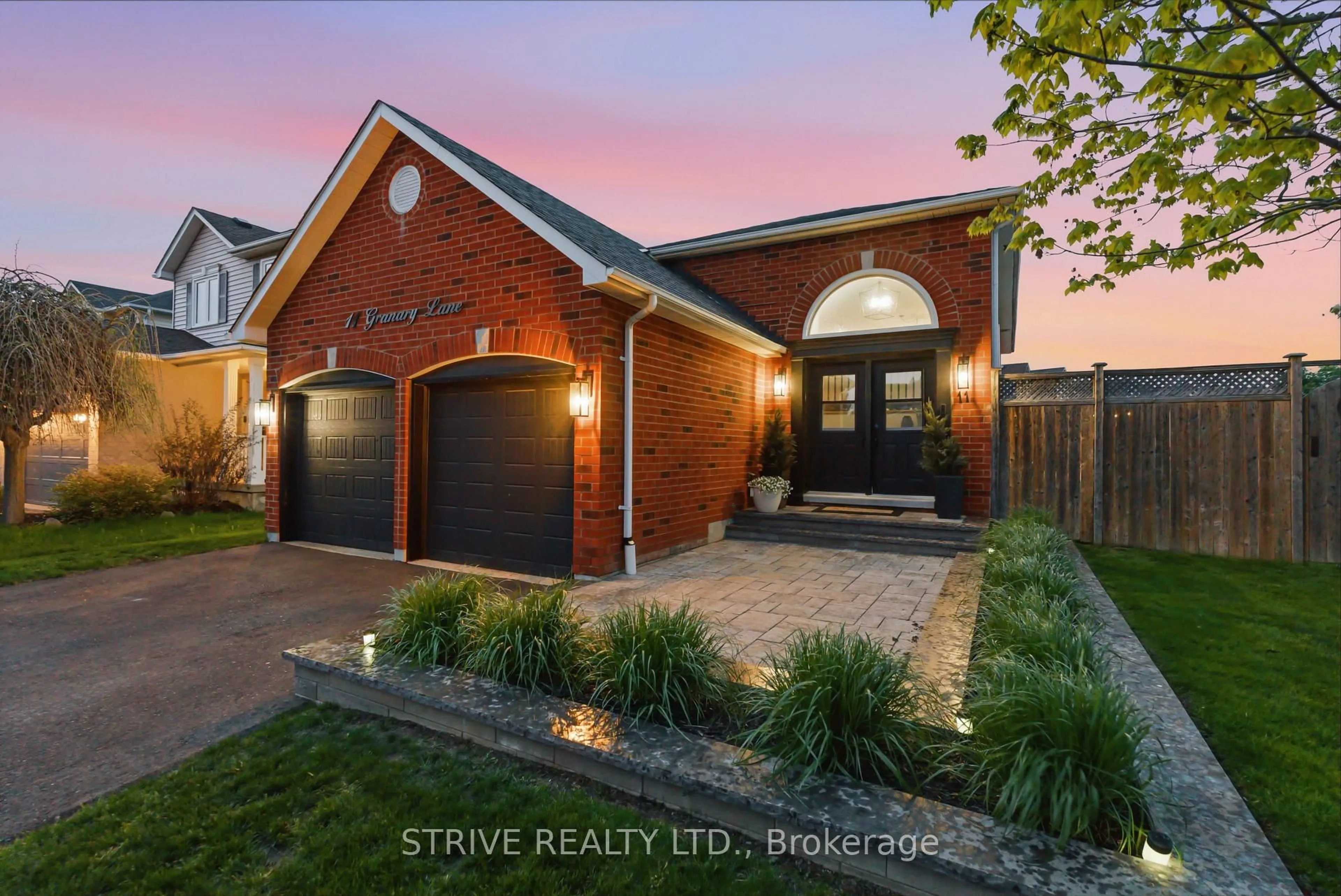 Home with brick exterior material, street for 11 Granary Lane, Clarington Ontario L1E 2X9