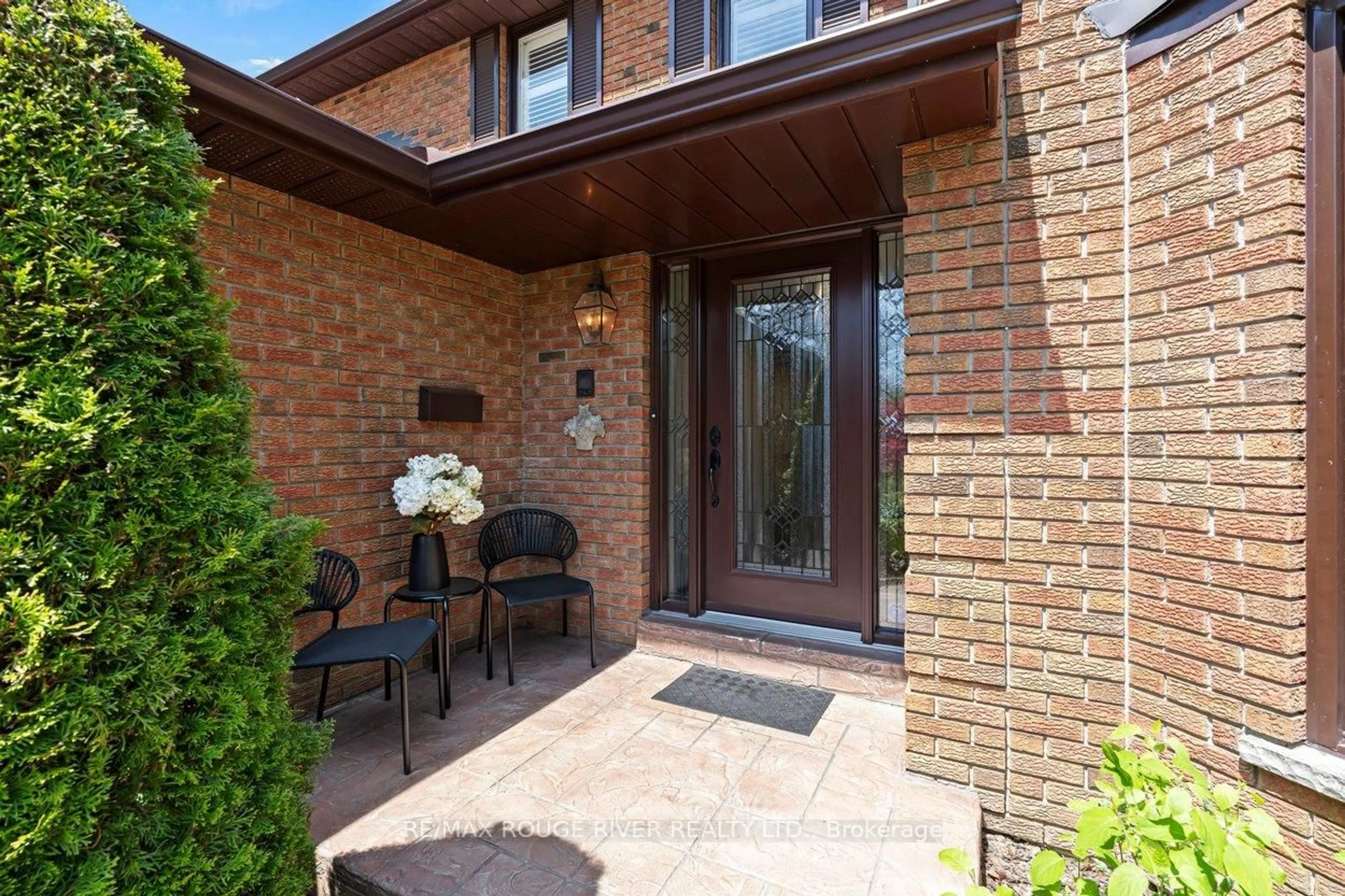 Home with brick exterior material, street for 1 Brigadier Pl, Toronto Ontario M1C 3G1