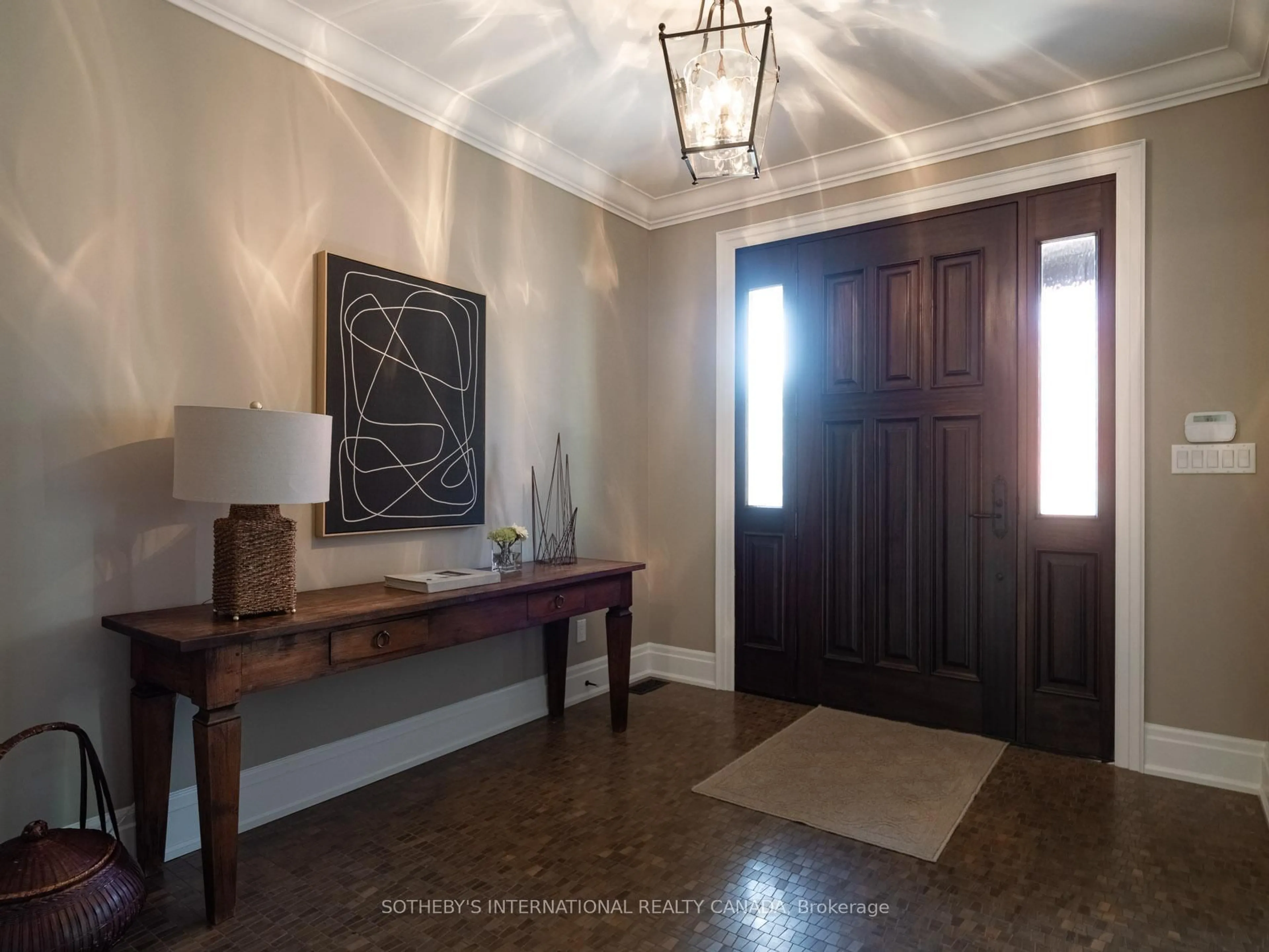 Indoor foyer for 74 Four Oaks Gate, Toronto Ontario M4J 2X2