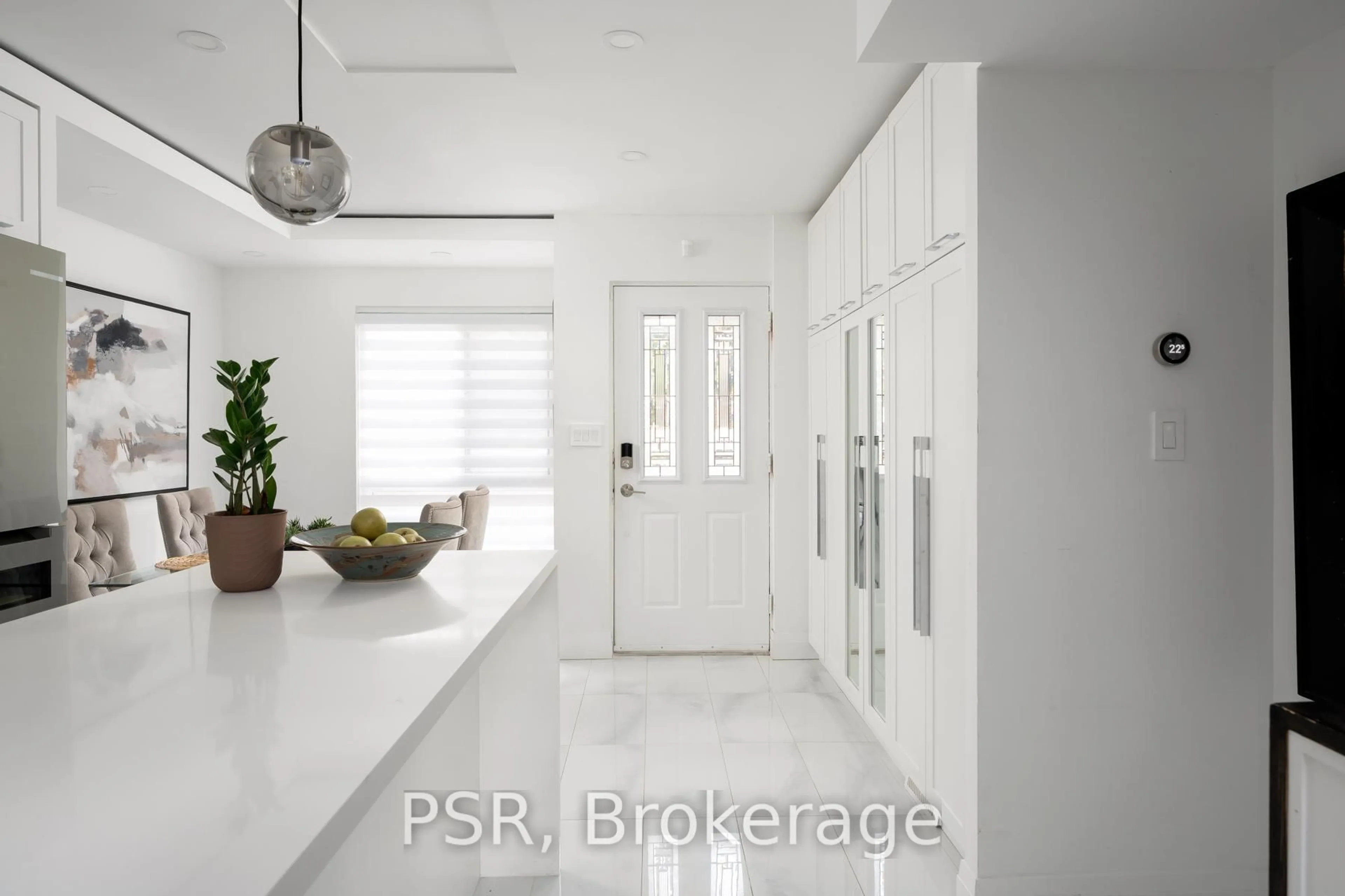 Contemporary kitchen, ceramic/tile floor for 28 Livingston Rd #83, Toronto Ontario M1E 4S5