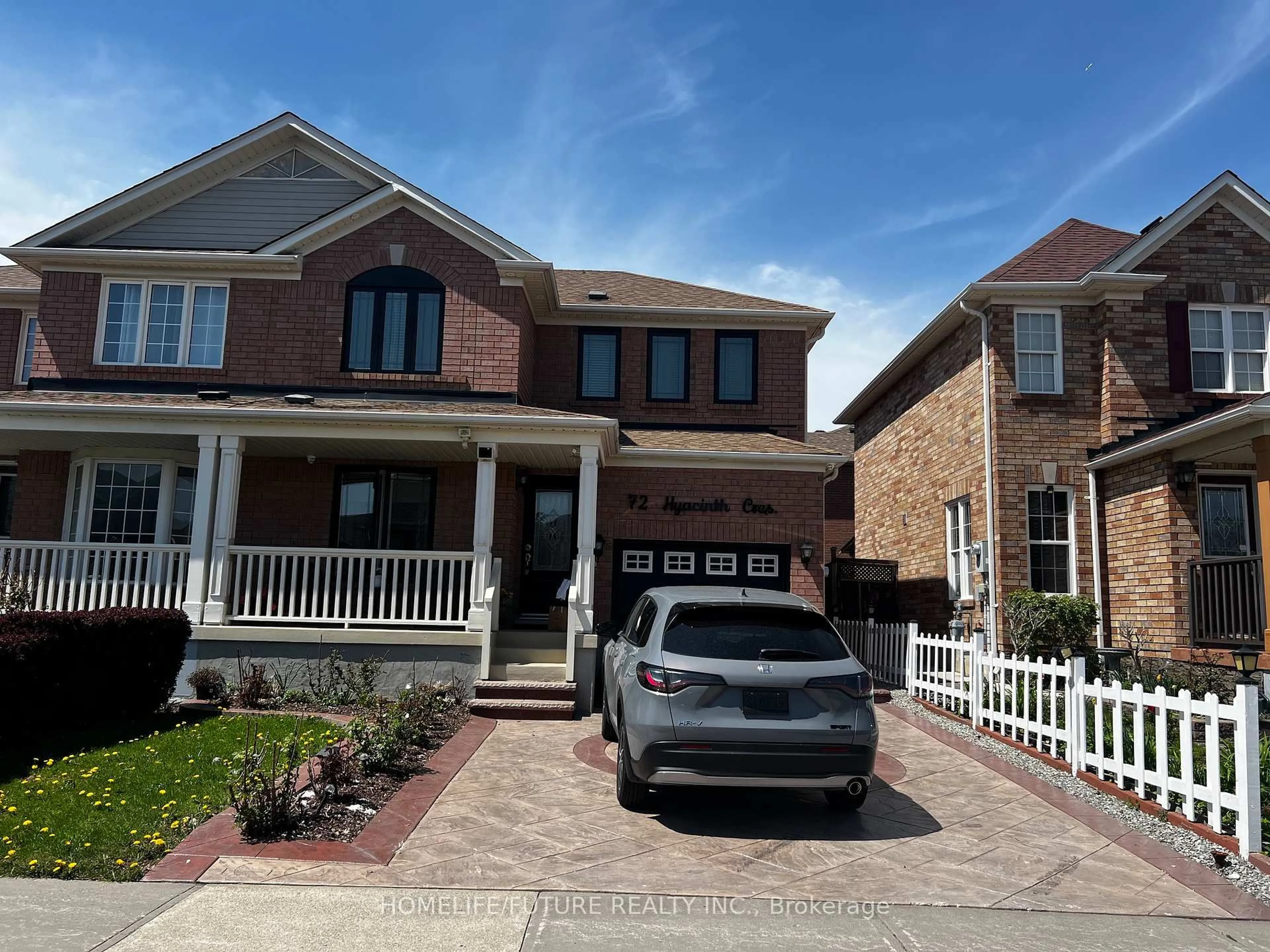 Home with brick exterior material, street for 72 Hyacinth Cres, Toronto Ontario M1X 1W7