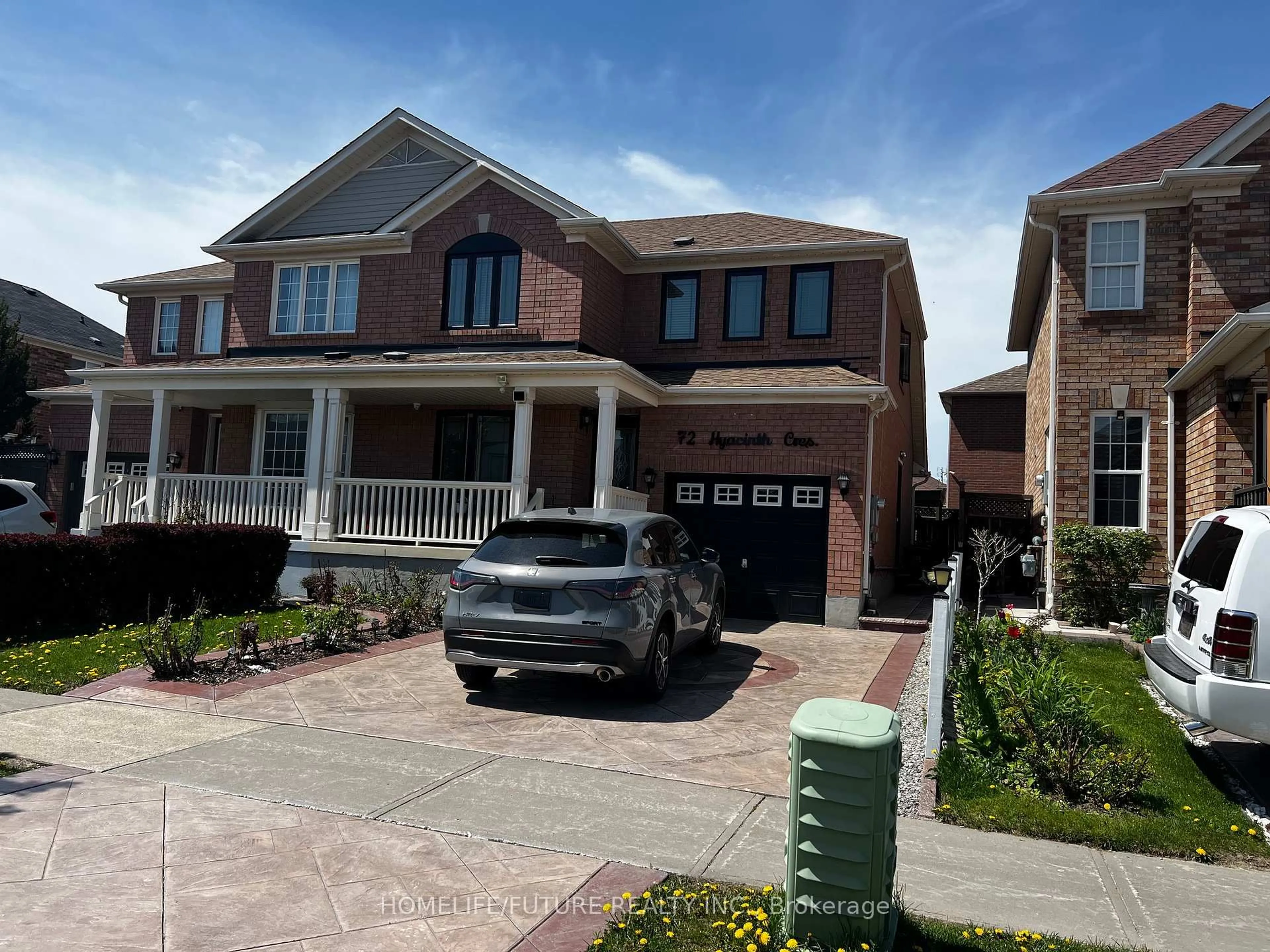Home with brick exterior material, street for 72 Hyacinth Cres, Toronto Ontario M1X 1W7