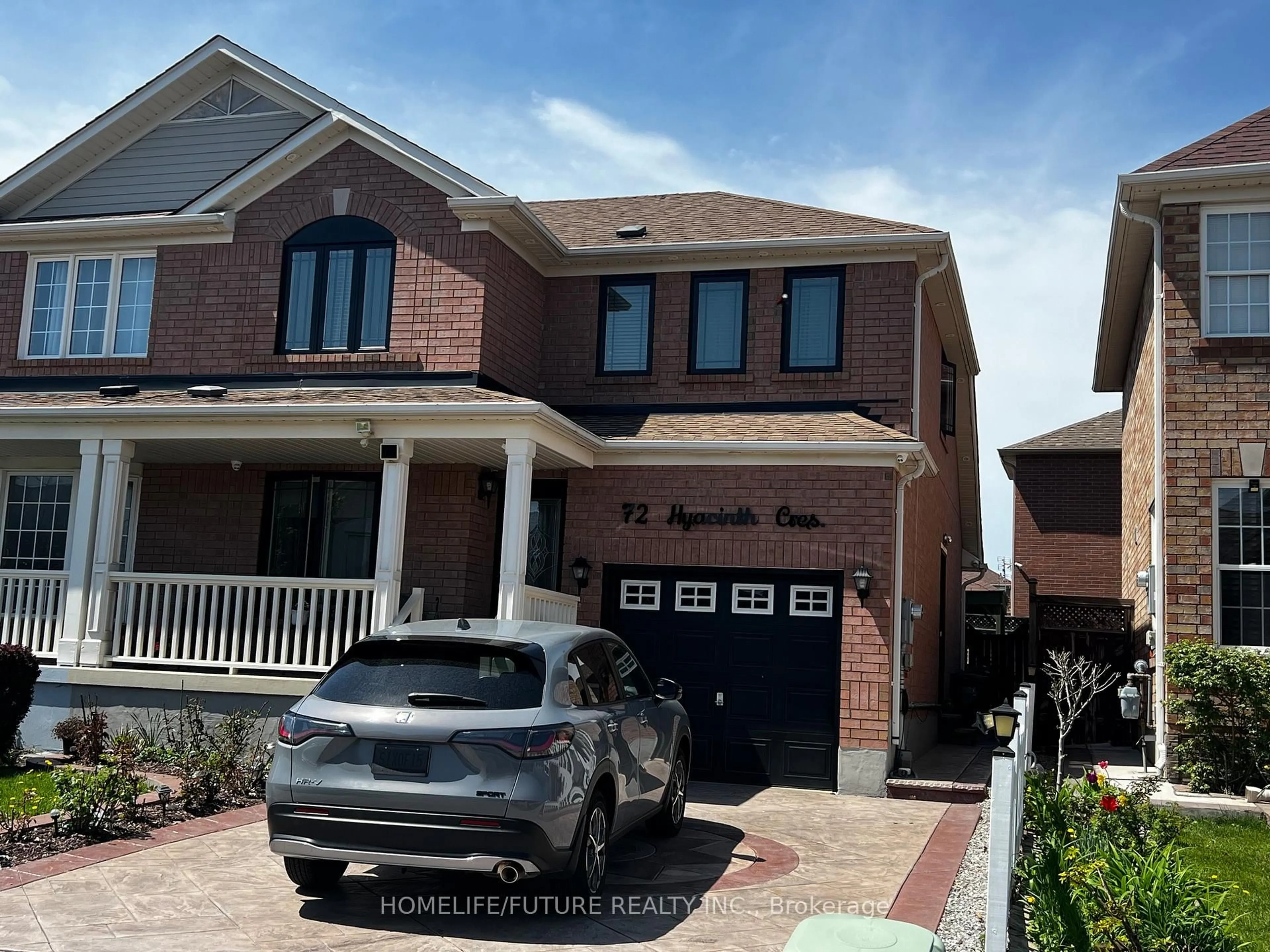 Home with brick exterior material, street for 72 Hyacinth Cres, Toronto Ontario M1X 1W7