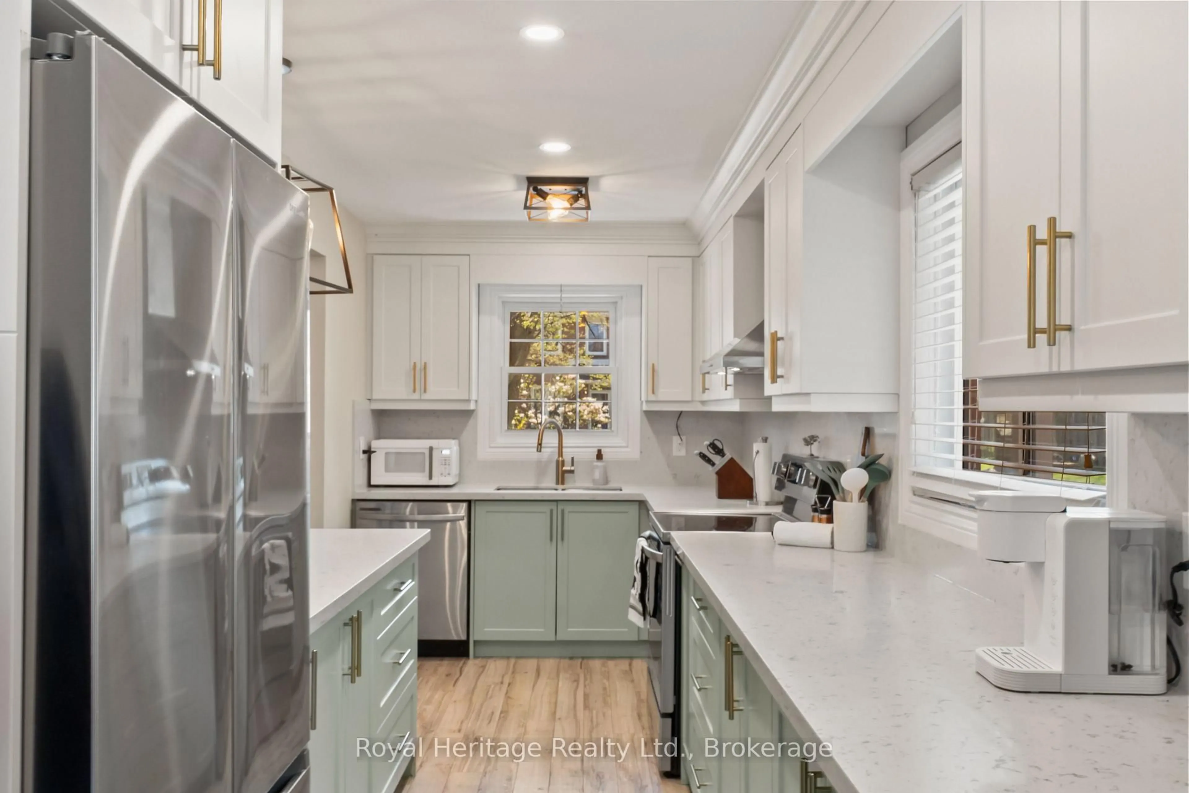 Contemporary kitchen, ceramic/tile floor for 32 Hewitt Cres, Ajax Ontario L1S 7A4