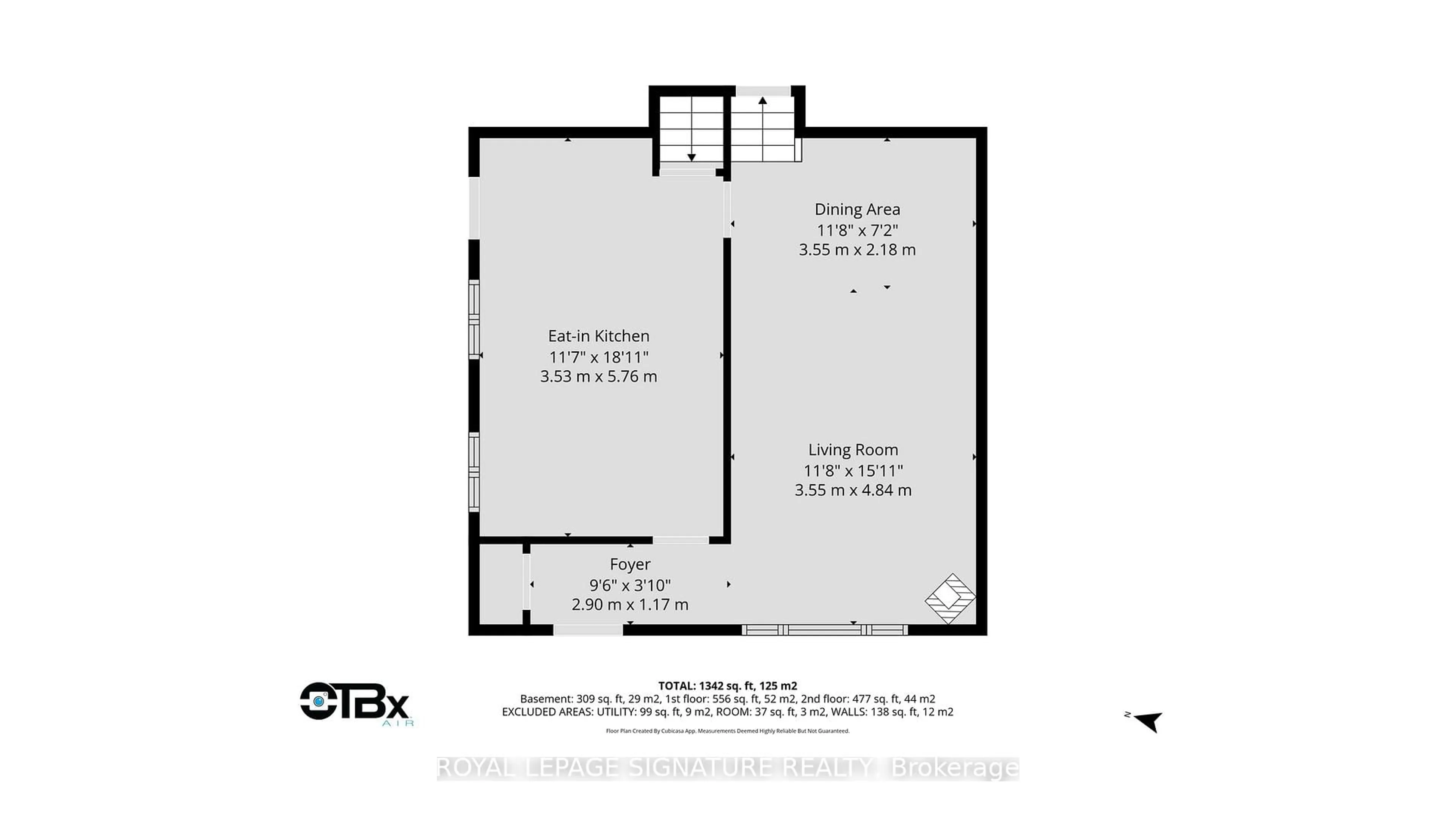 Floor plan for 821 Krosno Blvd, Pickering Ontario L1W 1G7