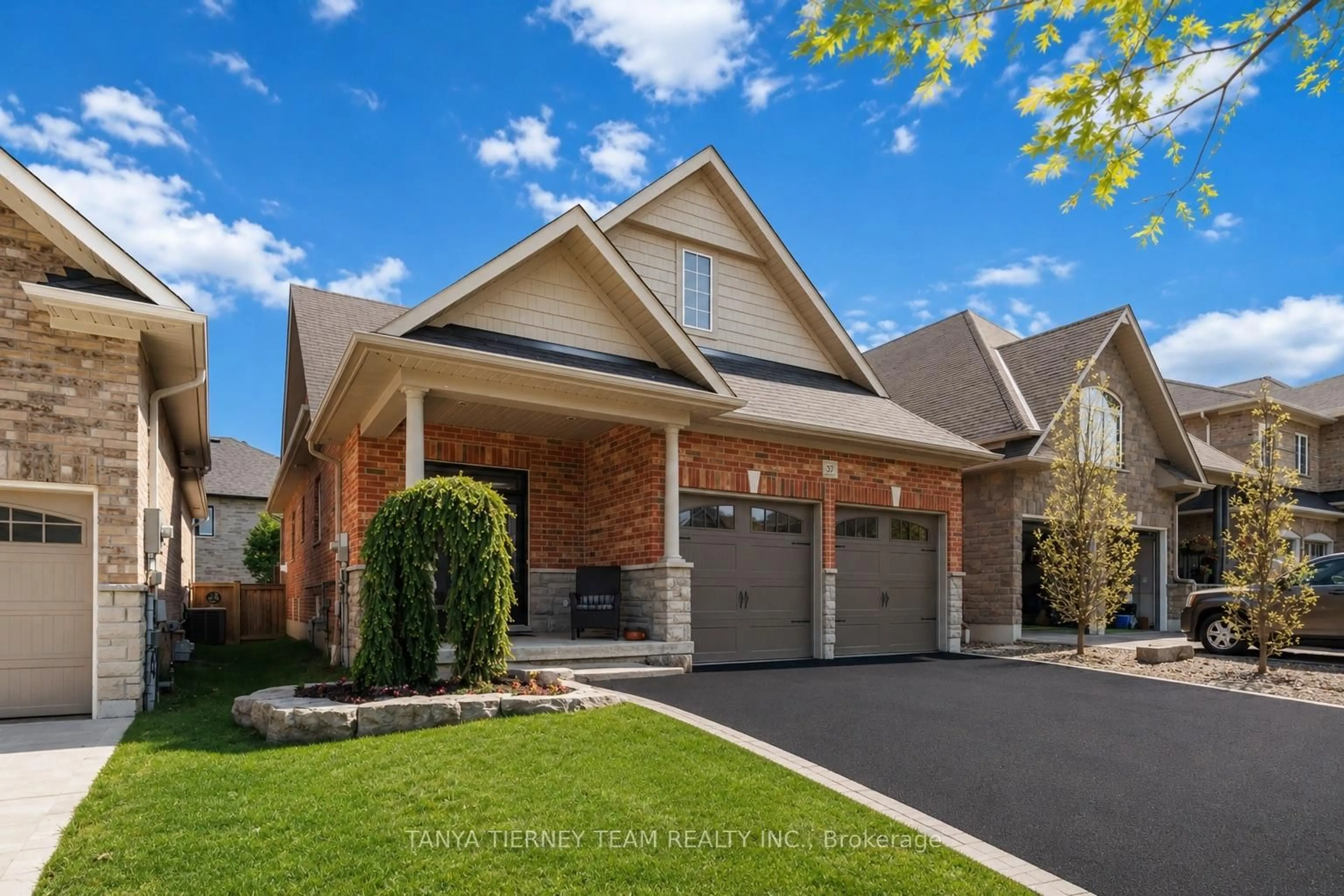 Home with brick exterior material, street for 37 Nathan Ave, Whitby Ontario L1M 0K2