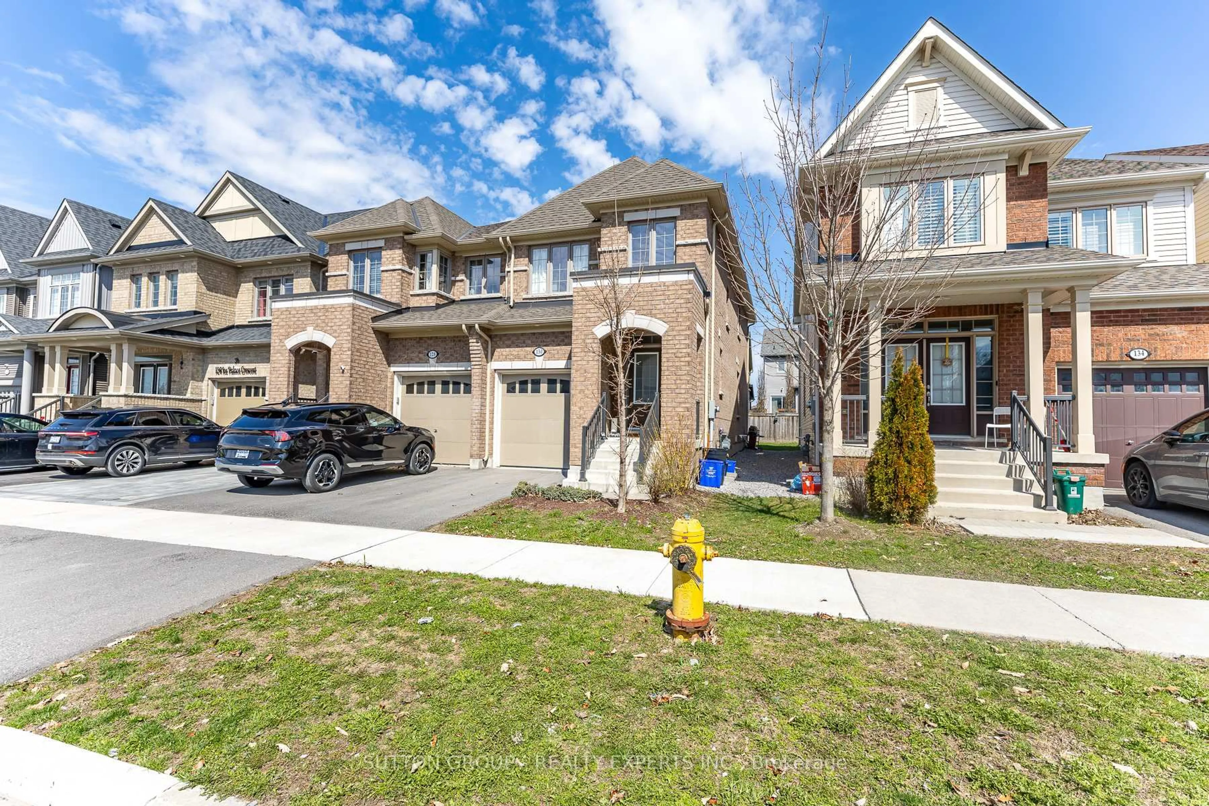 Home with brick exterior material, street for 130 Ice Palace Cres, Oshawa Ontario L1H 7K4