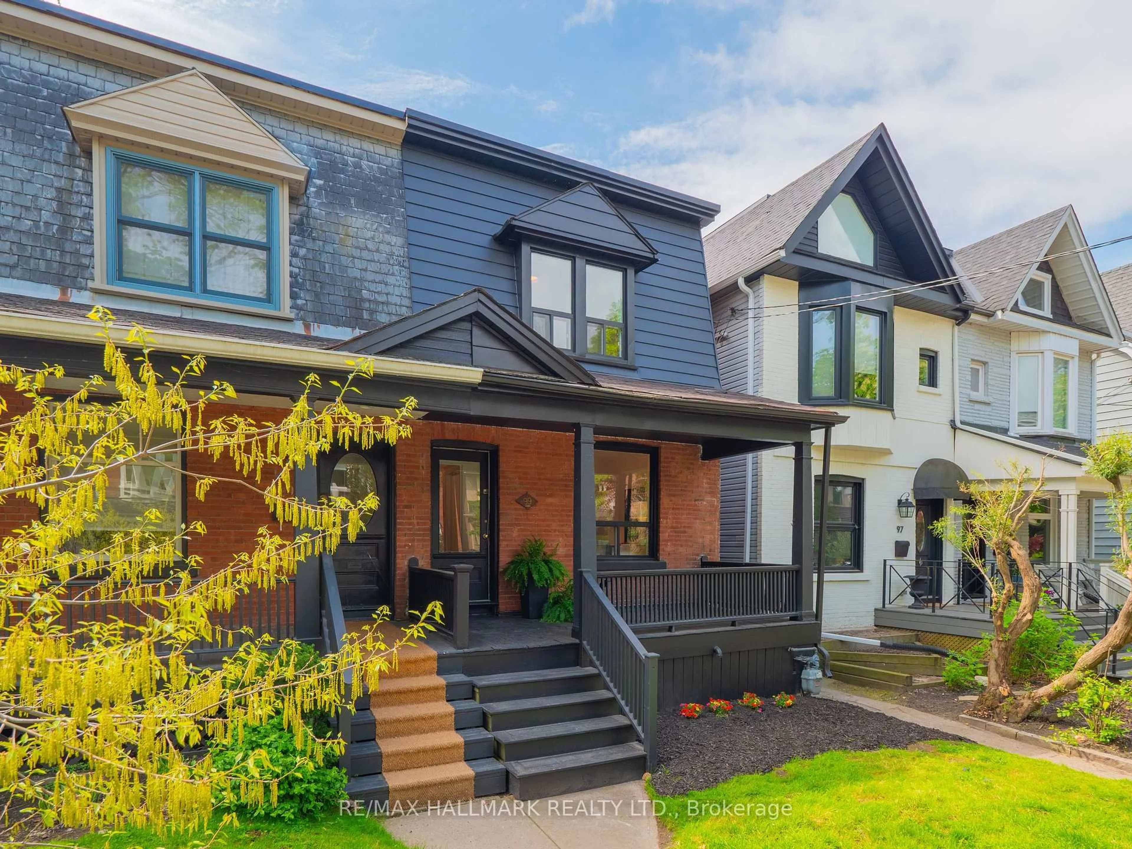 Home with brick exterior material, street for 99 Riverdale Ave, Toronto Ontario M4K 1C2
