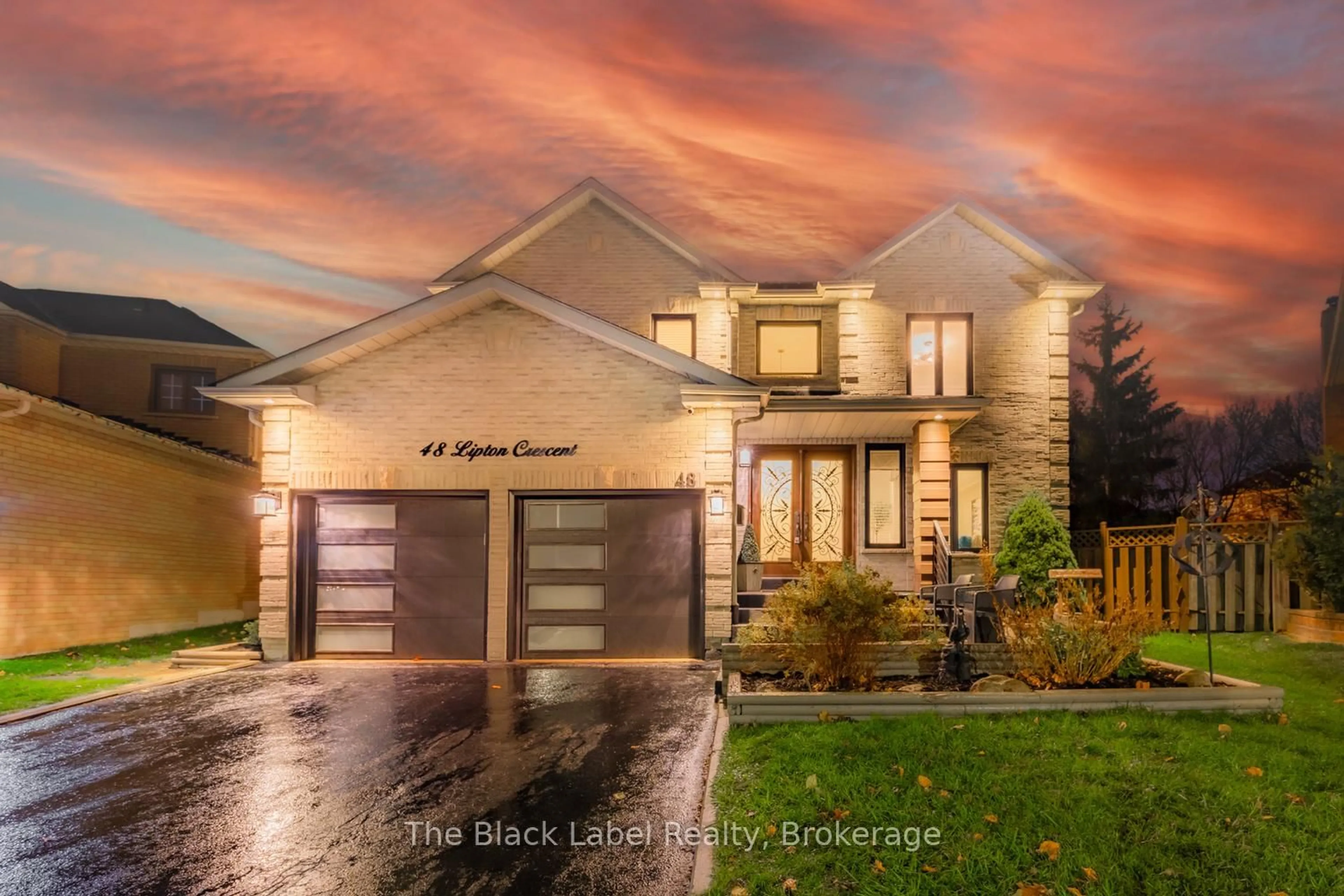 Home with brick exterior material, street for 48 Lipton Cres, Whitby Ontario L1R 1W7