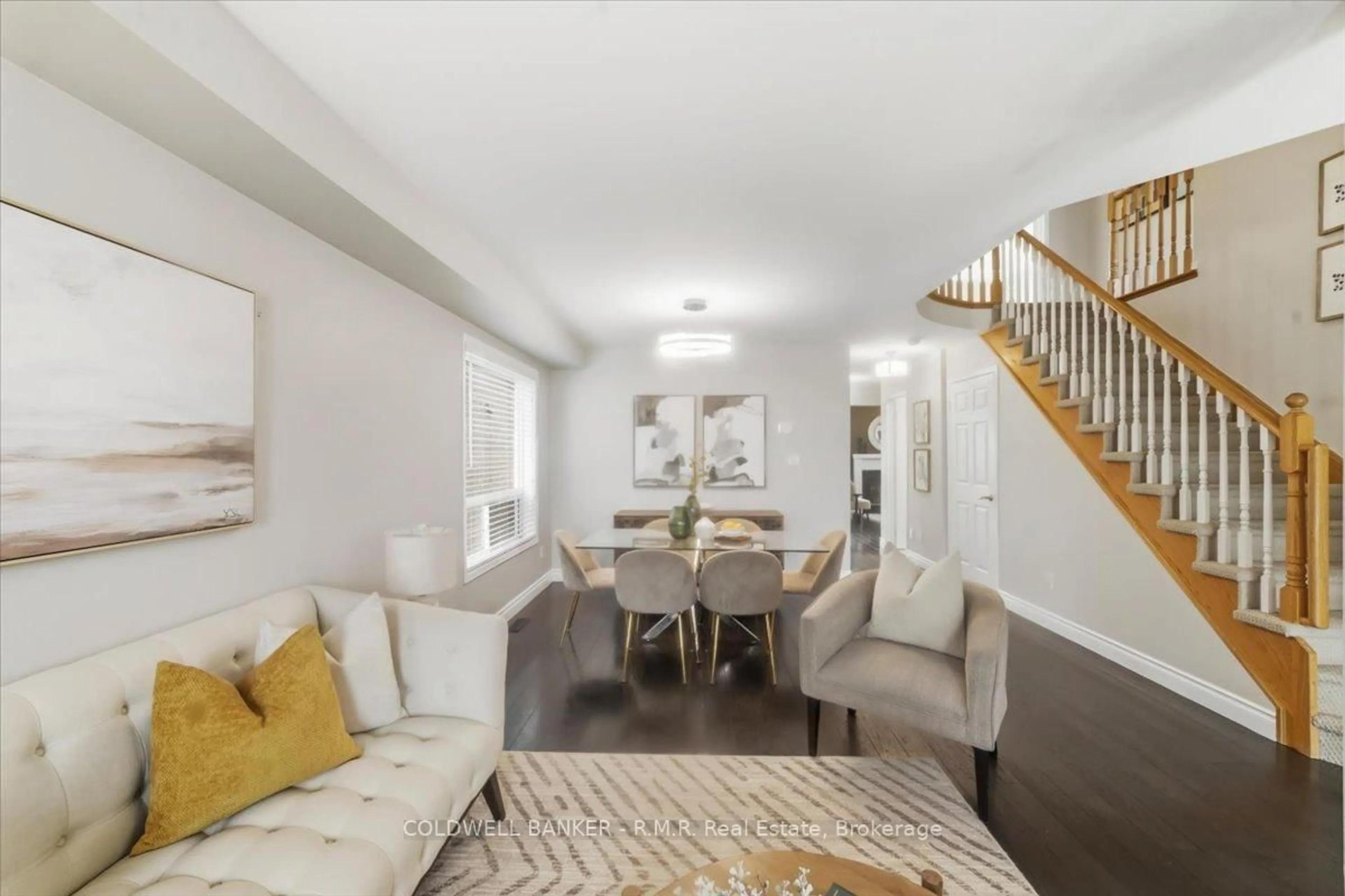 Living room with furniture, unknown for 45 Angier Cres, Ajax Ontario L1S 7R8
