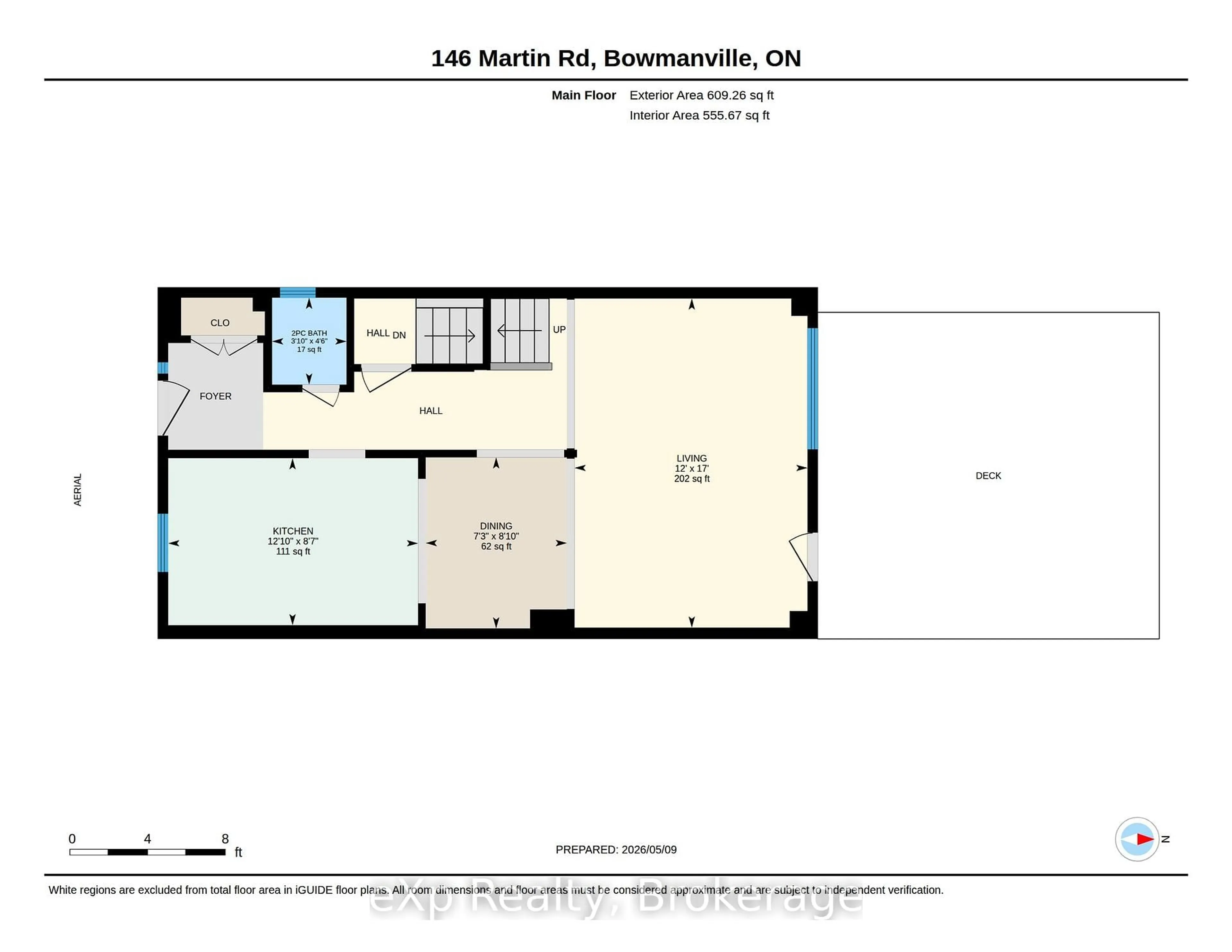 Floor plan for 146 Martin Rd, Clarington Ontario L1C 3N5