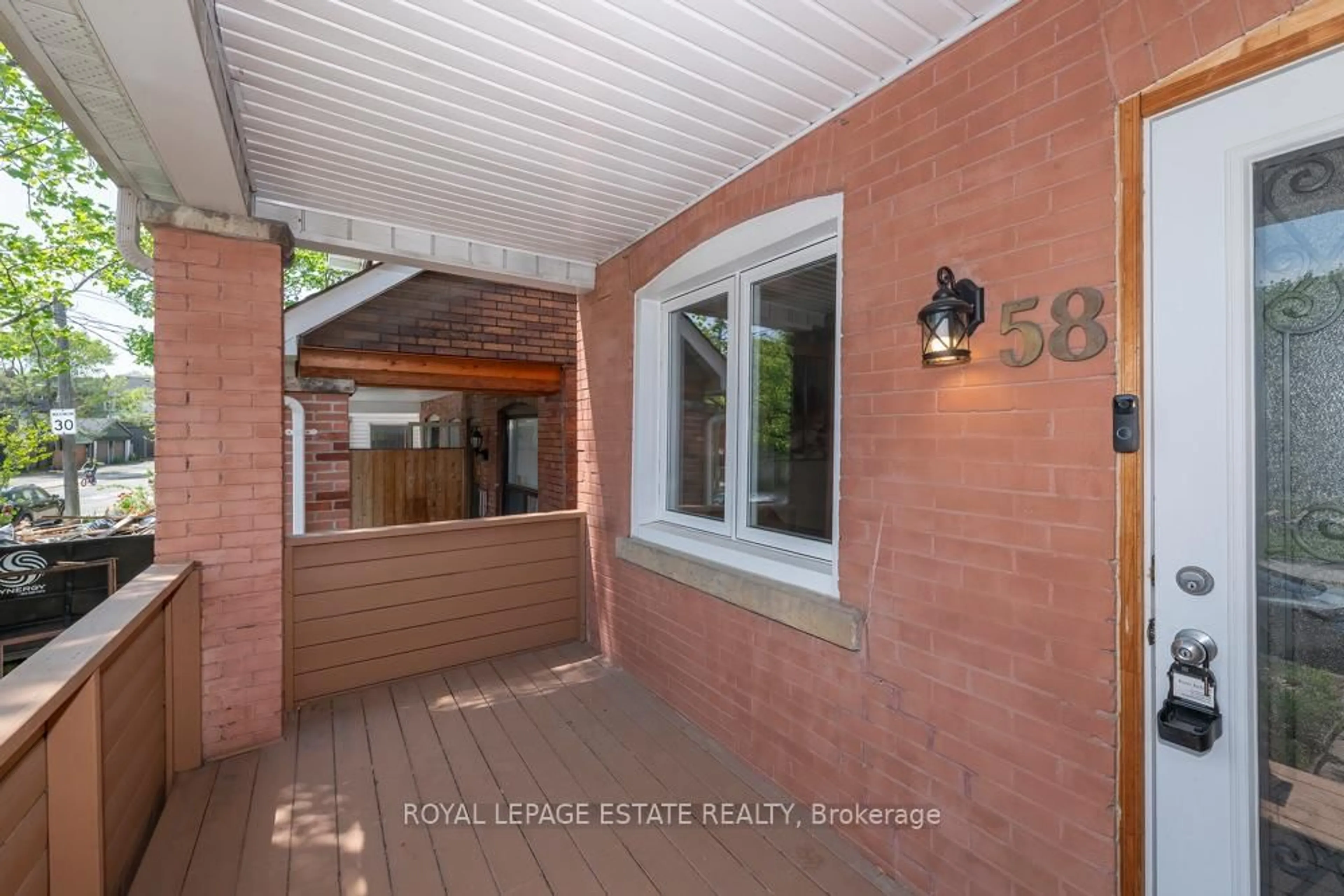 Indoor entryway for 58 Chatham Ave, Toronto Ontario M4J 1K6