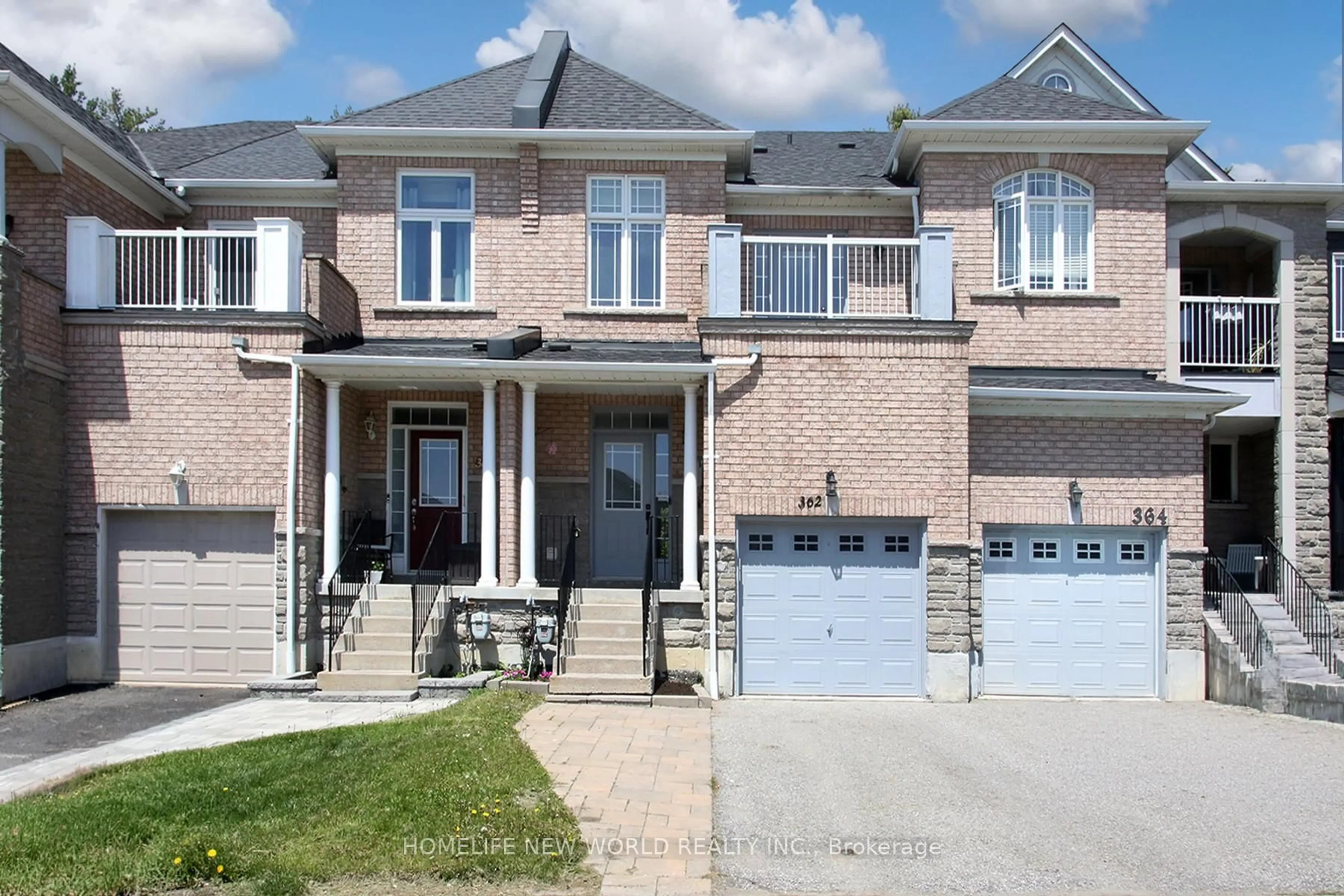 Home with brick exterior material, street for 362 Strouds Lane, Pickering Ontario L1V 7J2