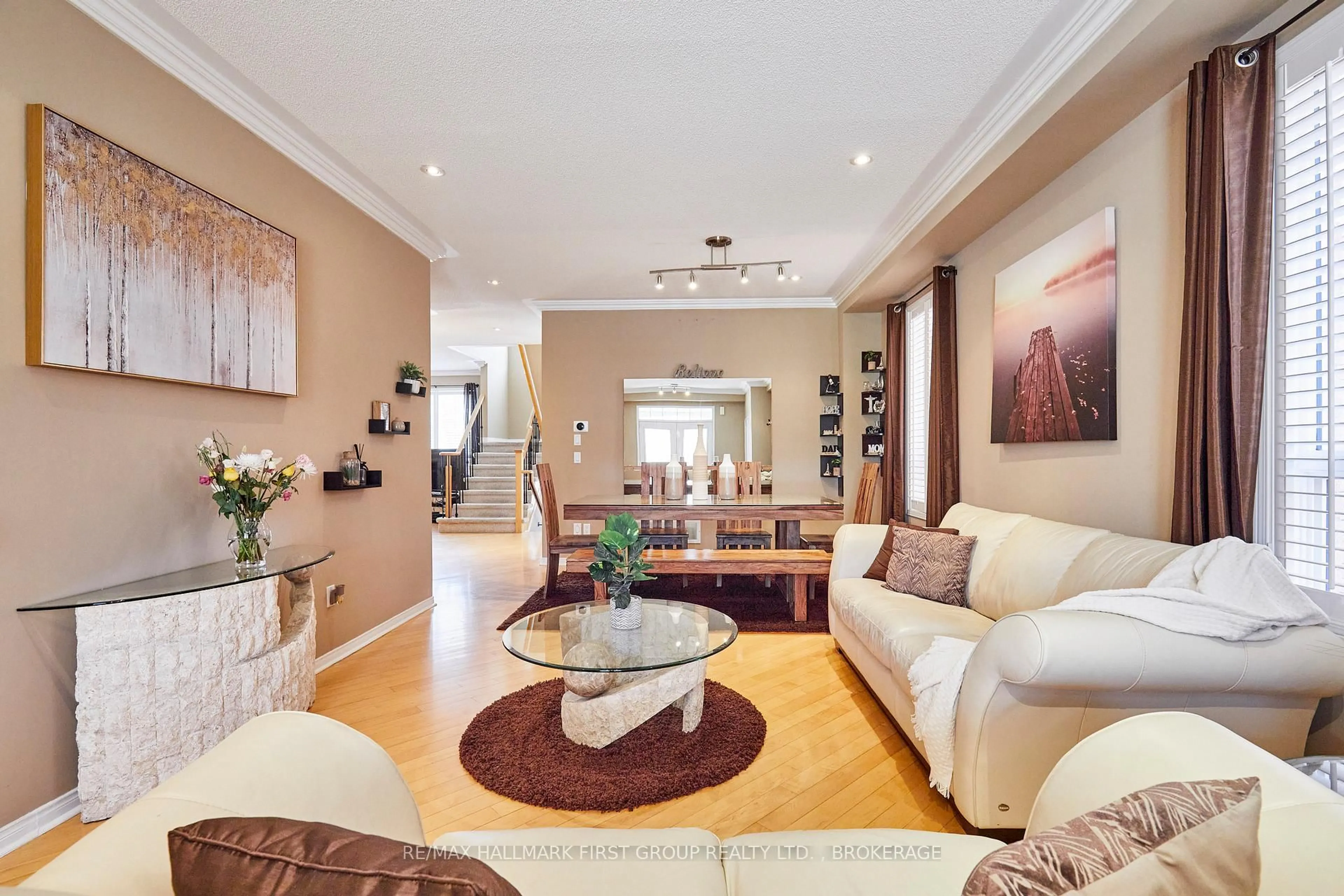 Living room with furniture, unknown for 77 Bambridge St, Ajax Ontario L1Z 1R2