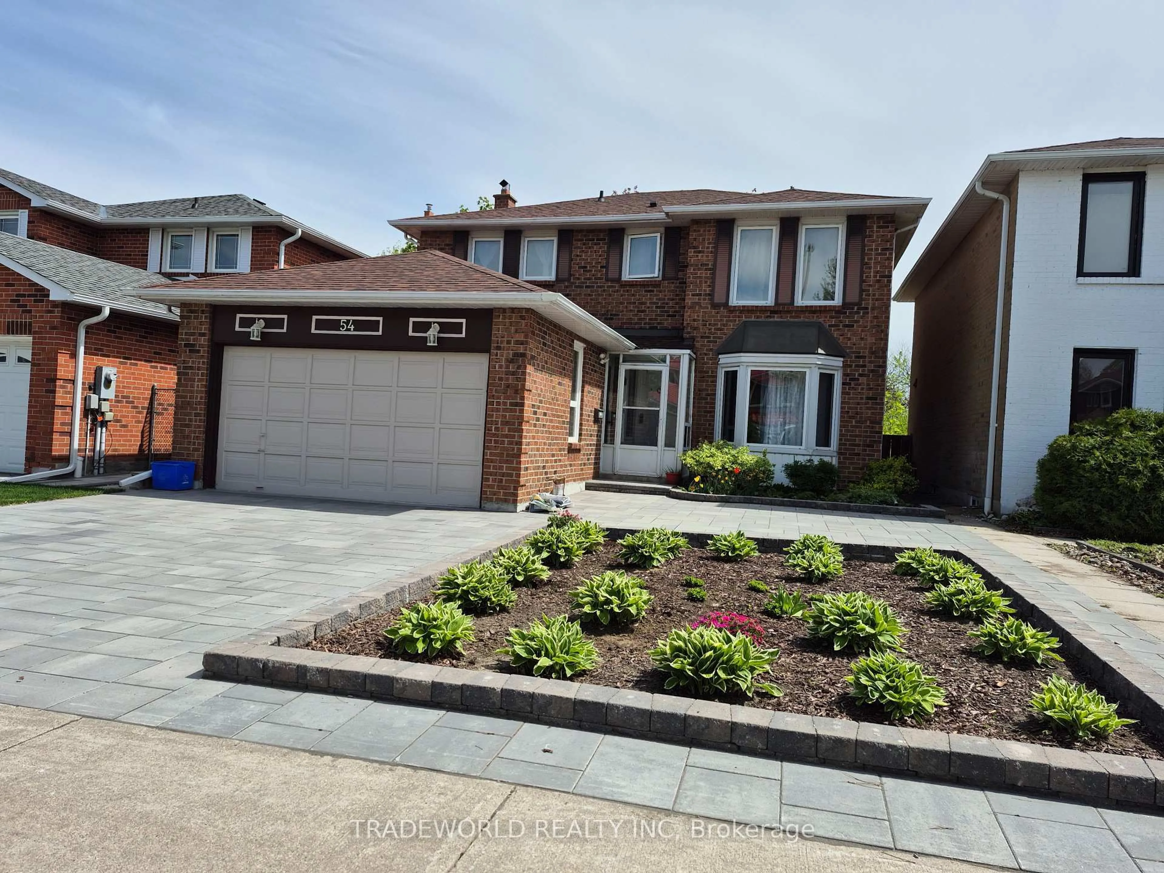Home with brick exterior material, street for 54 Calverley Tr, Toronto Ontario M1C 3R5