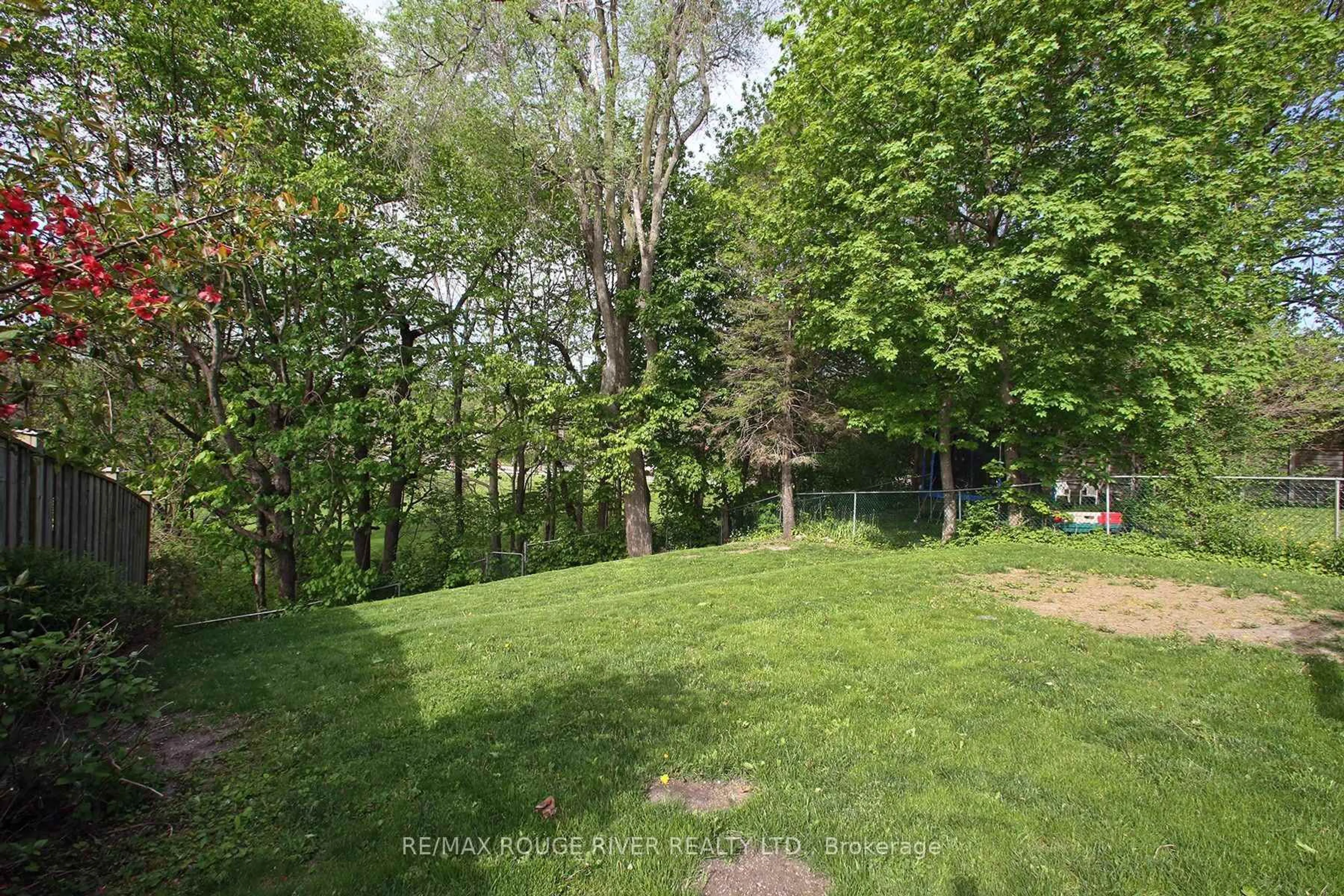 A pic from outside/outdoor area/front of a property/back of a property/a pic from drone, forest/trees view for 19 Thornbeck Dr, Toronto Ontario M1G 2J7