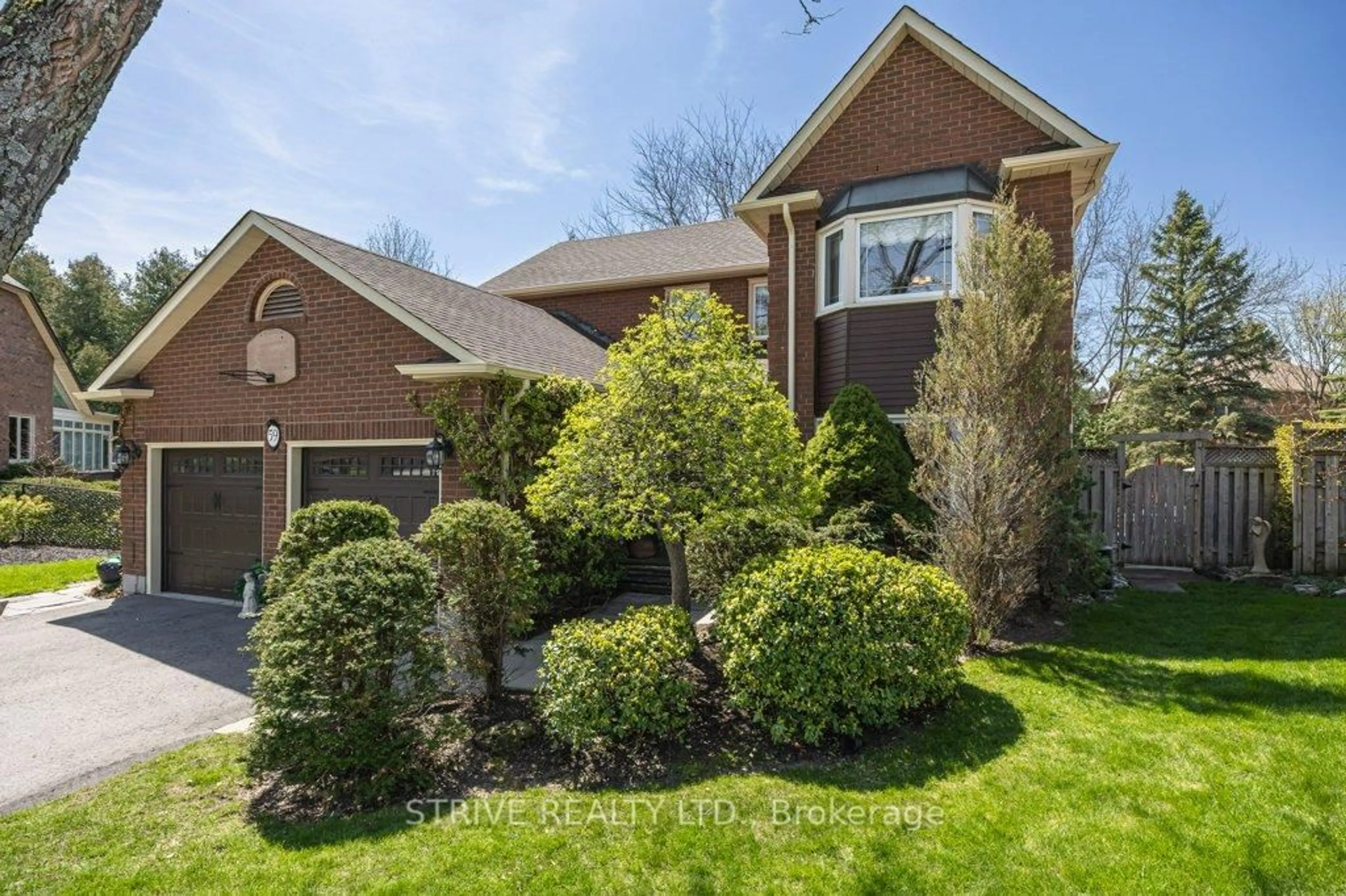 Home with brick exterior material, street for 59 Blackcreek Tr, Clarington Ontario L1E 1J9