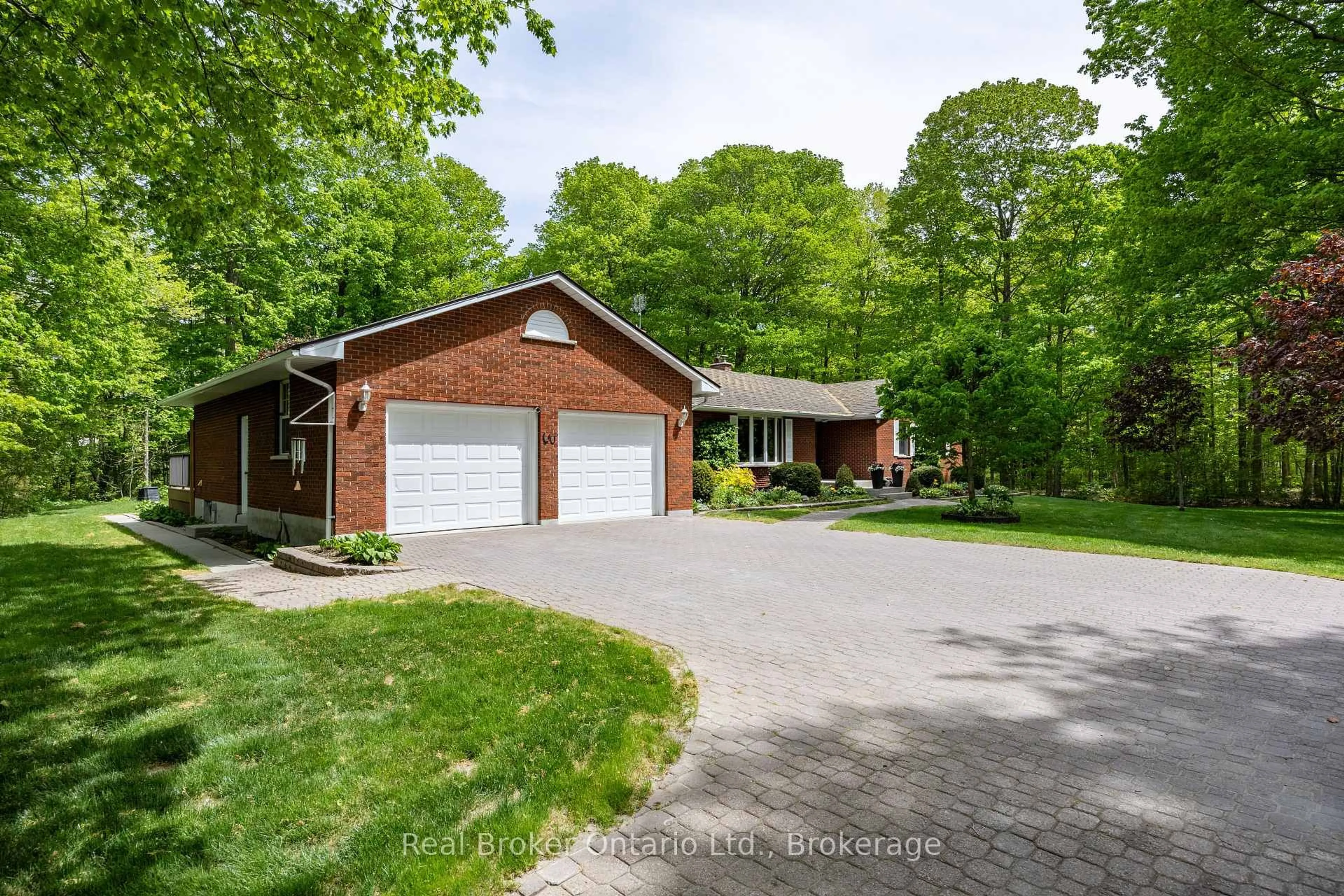 Home with brick exterior material, street for 3061 Green Rd, Clarington Ontario L1C 3K4