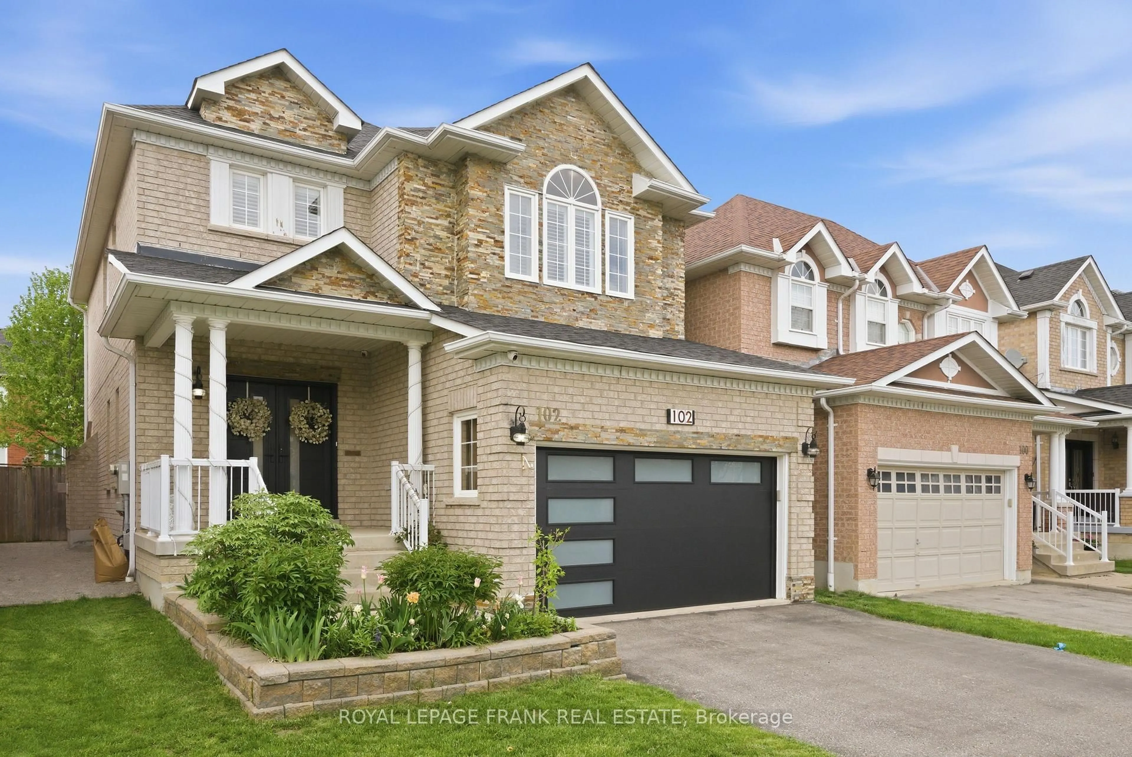 Home with brick exterior material, street for 102 Telford St, Ajax Ontario L1T 4L4