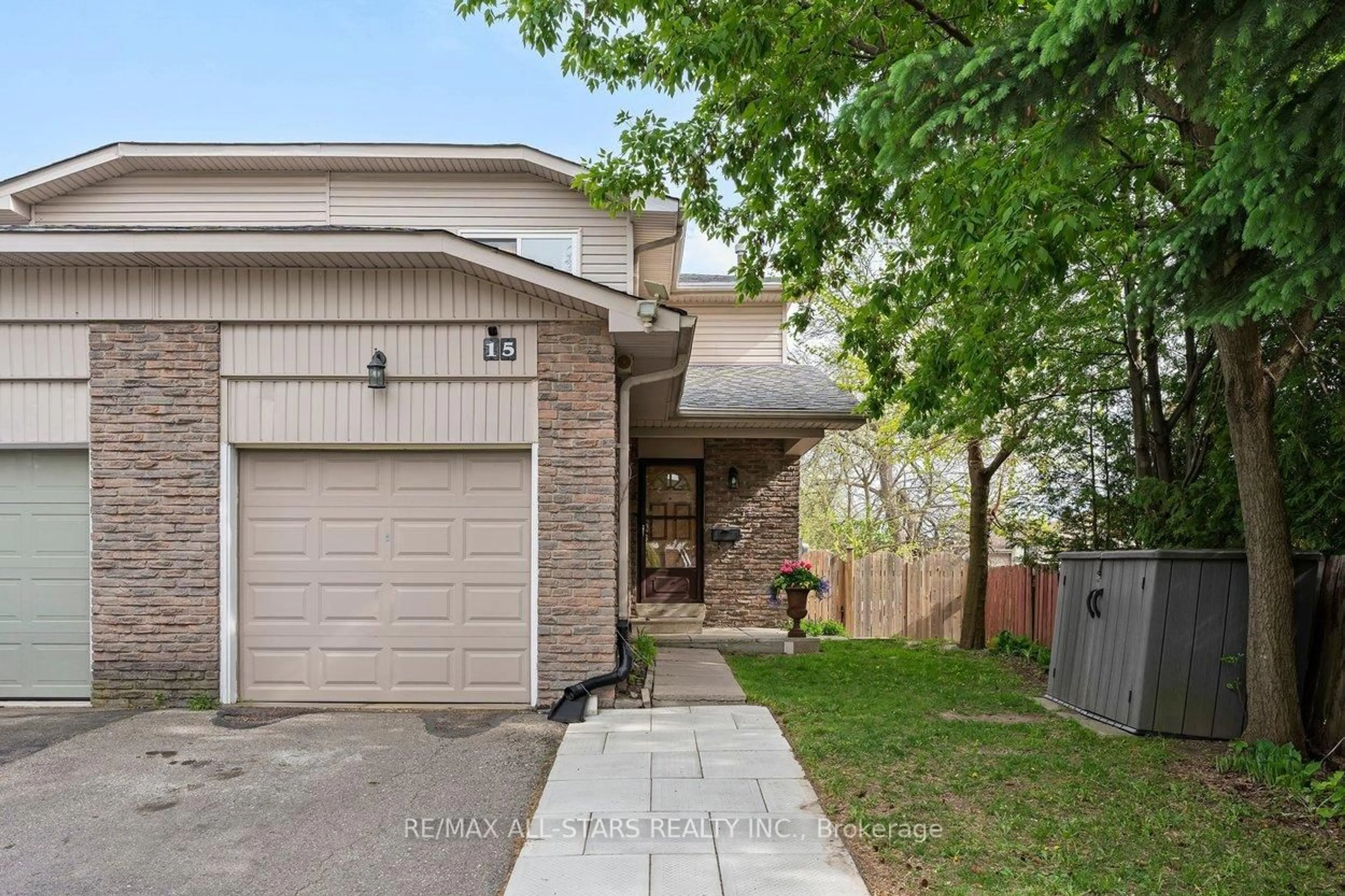 Home with brick exterior material, street for 15 Montezuma Tr, Toronto Ontario M1V 1K4