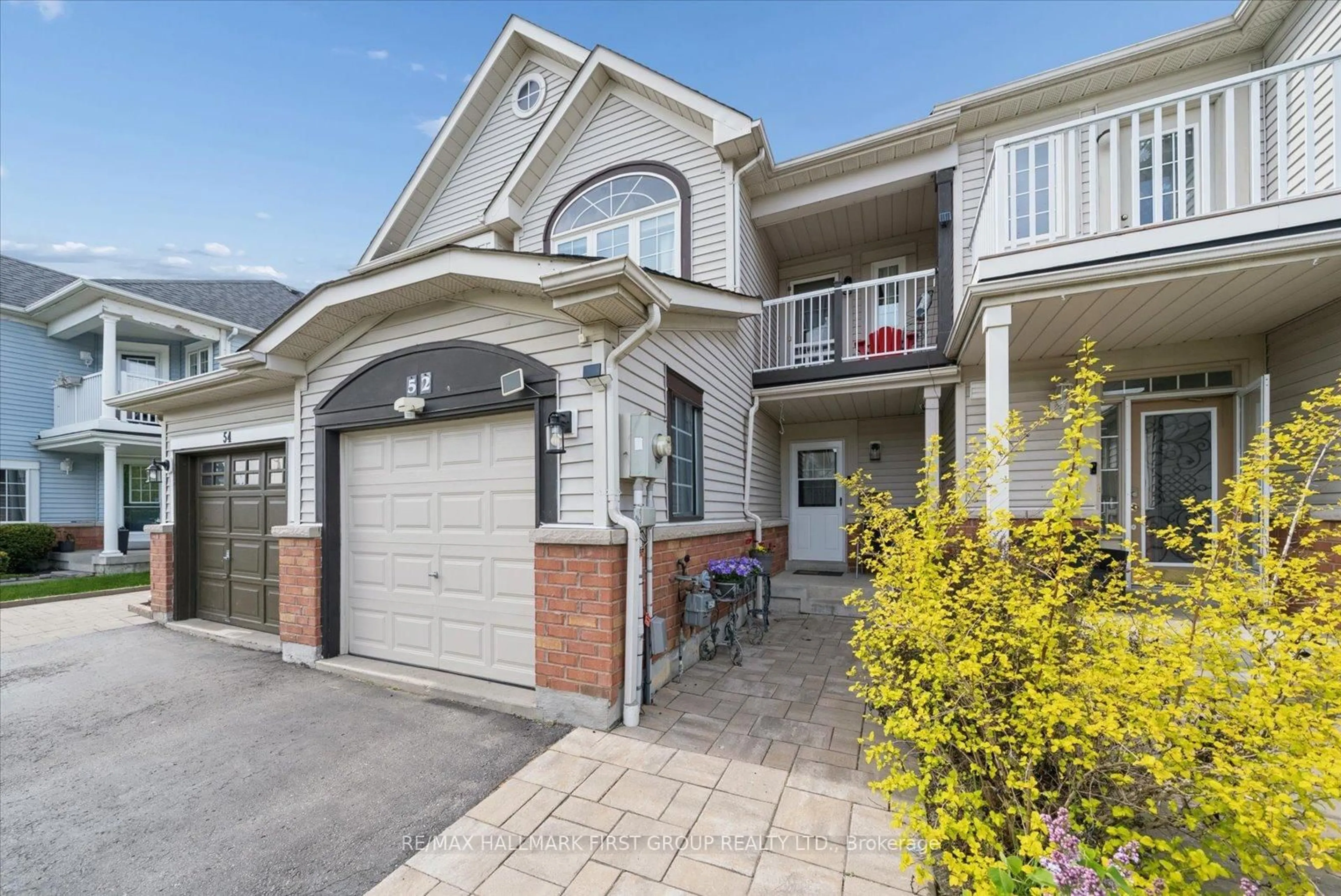Home with brick exterior material, street for 52 Anchorage Ave, Whitby Ontario L1N 9P1