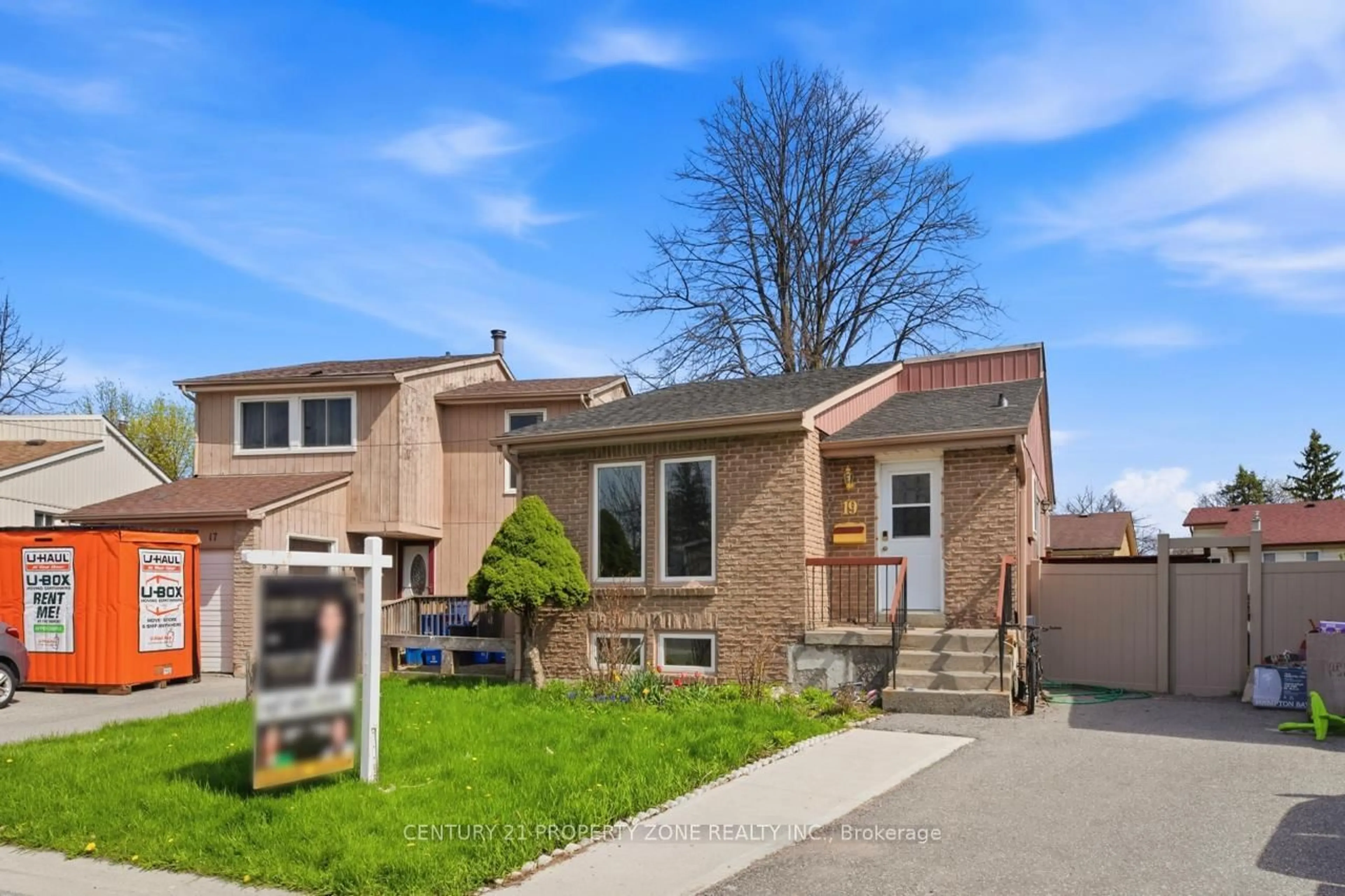 Home with brick exterior material, street for 19 Medley Lane #51, Ajax Ontario L1S 3P5