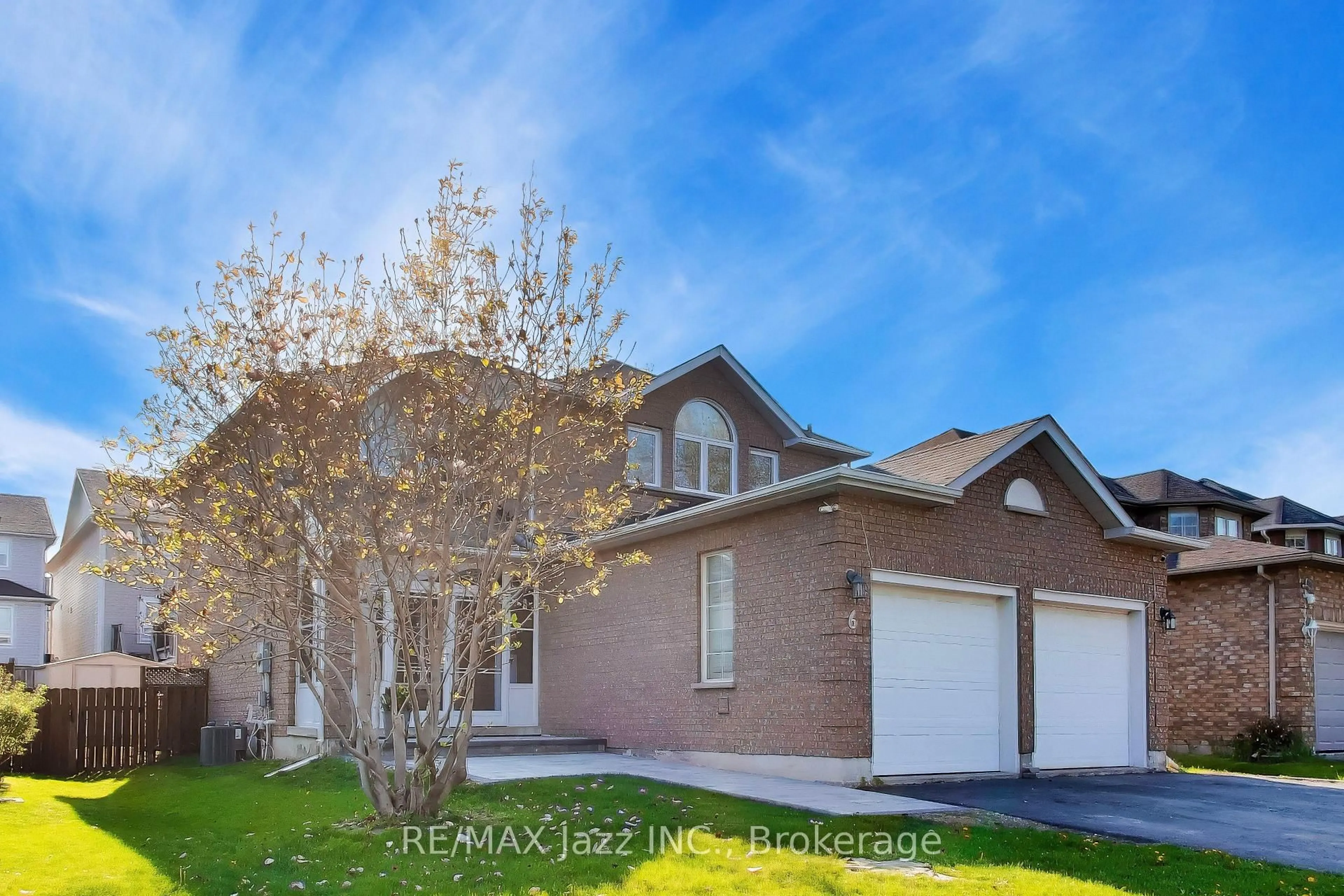 Home with brick exterior material, street for 6 West Side Dr, Clarington Ontario L1C 4Y8