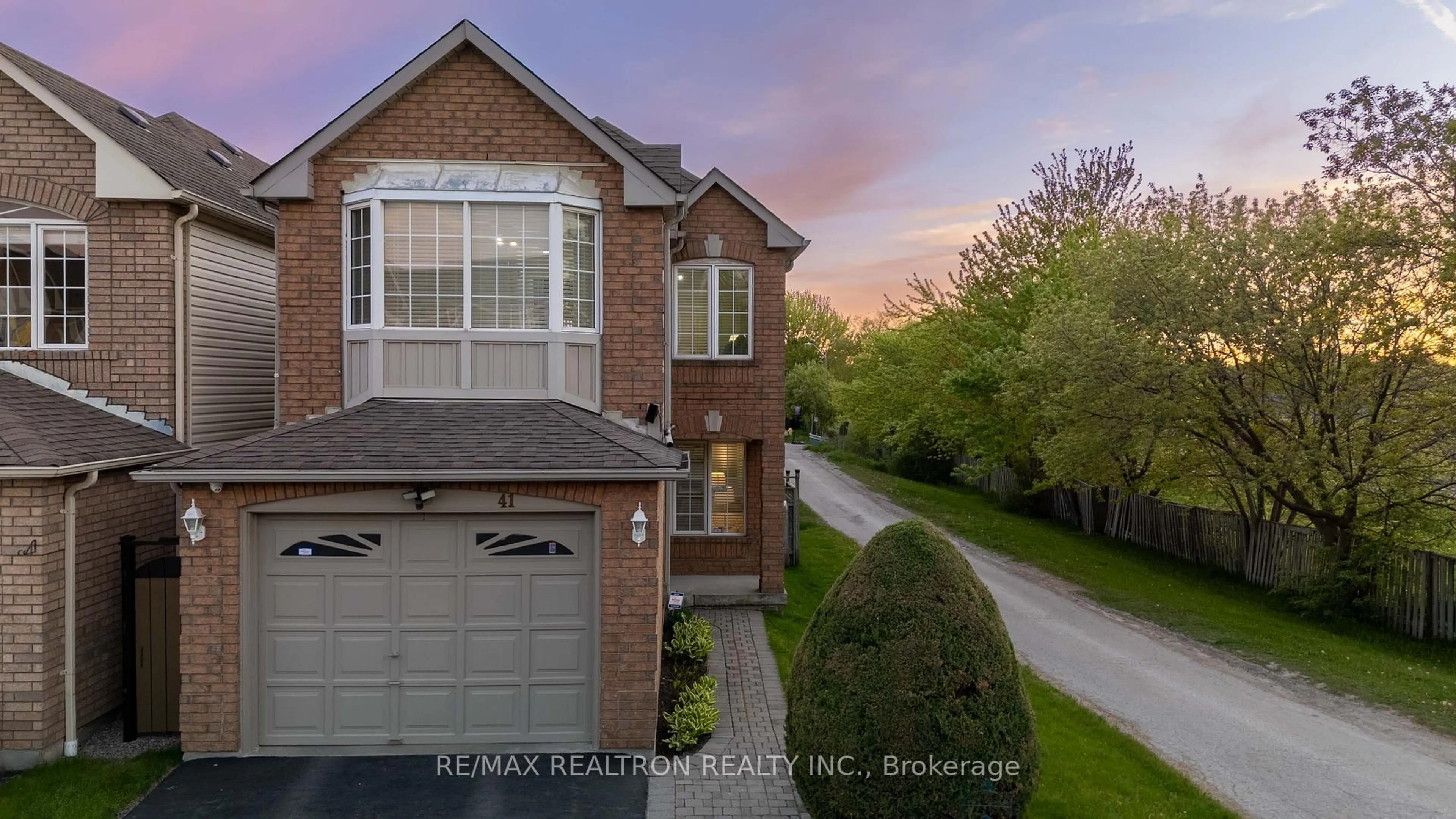 Home with brick exterior material, street for 41 Lax Ave, Ajax Ontario L1Z 1G7