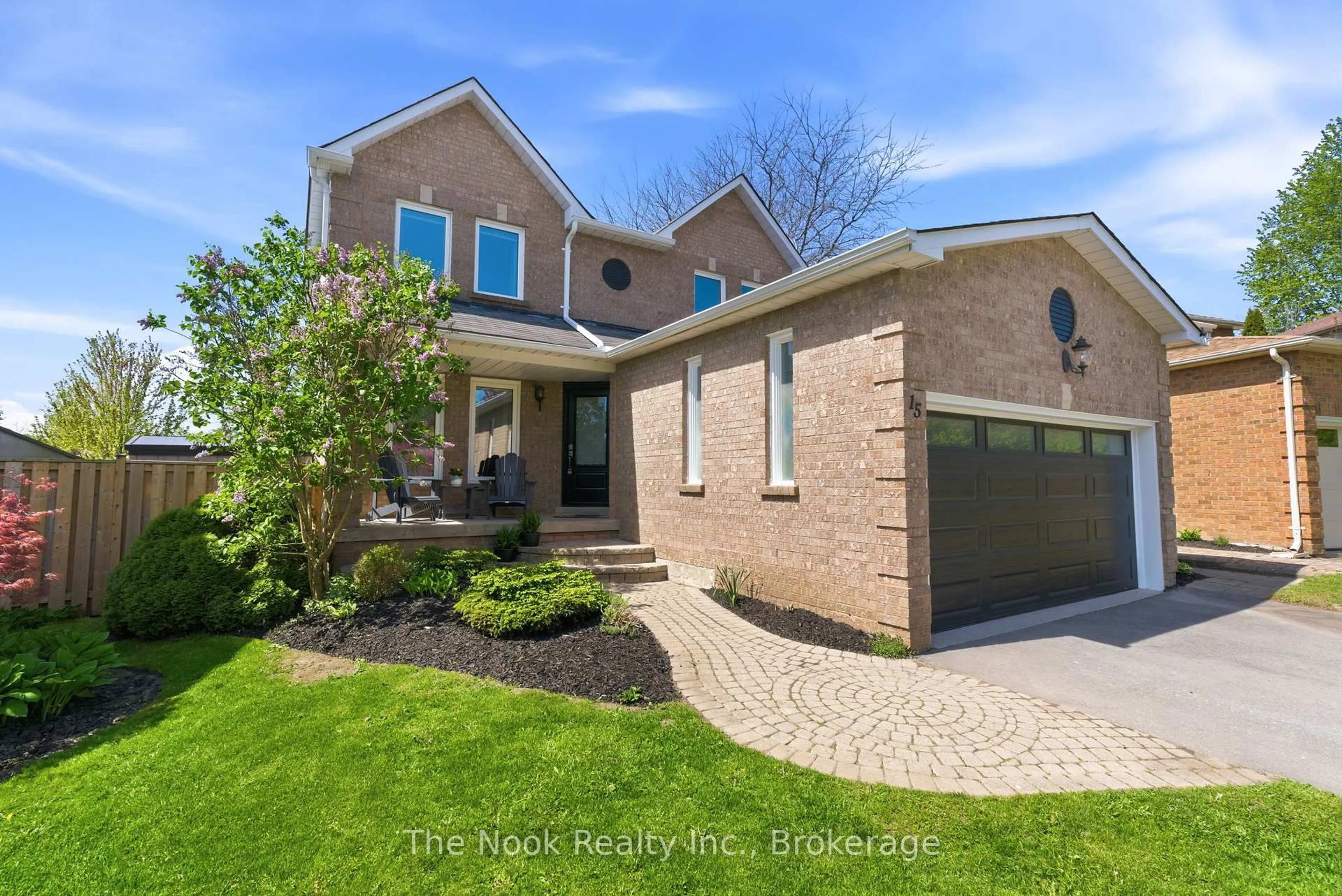 Home with brick exterior material, street for 15 Stanford Cres, Clarington Ontario L1B 1G1