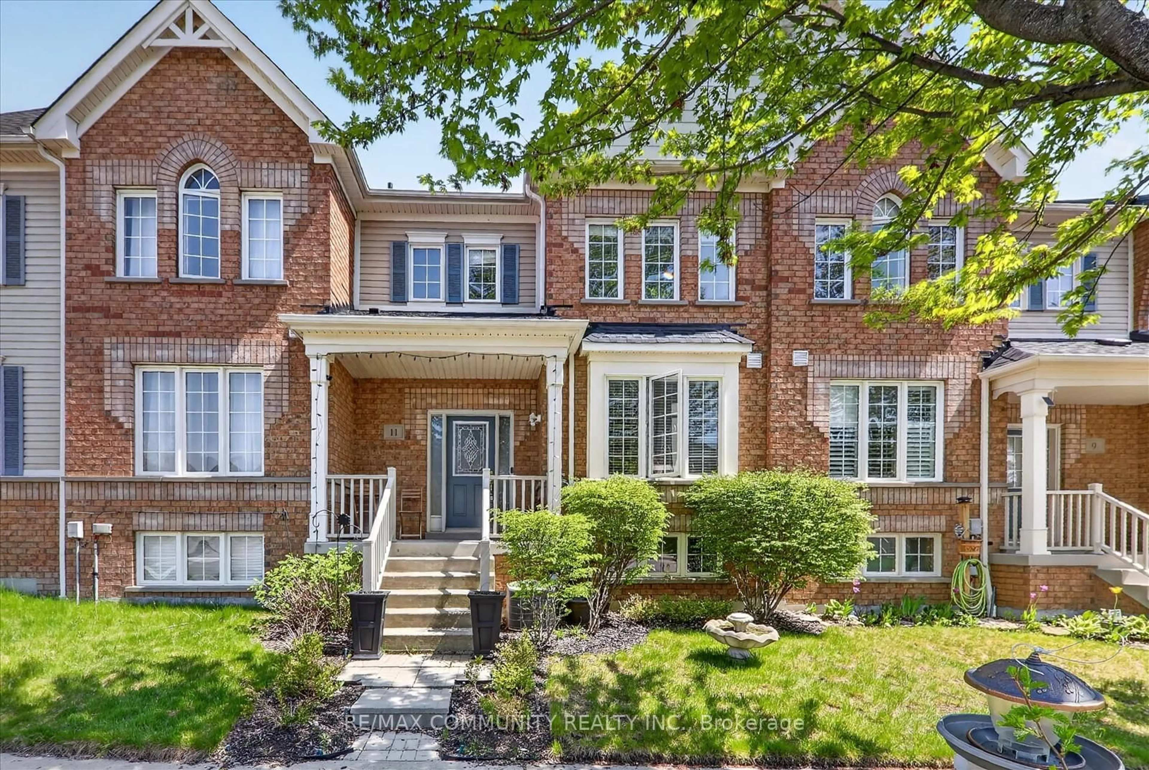 Home with brick exterior material, street for 11 Schofield Gate, Ajax Ontario L1T 0B4