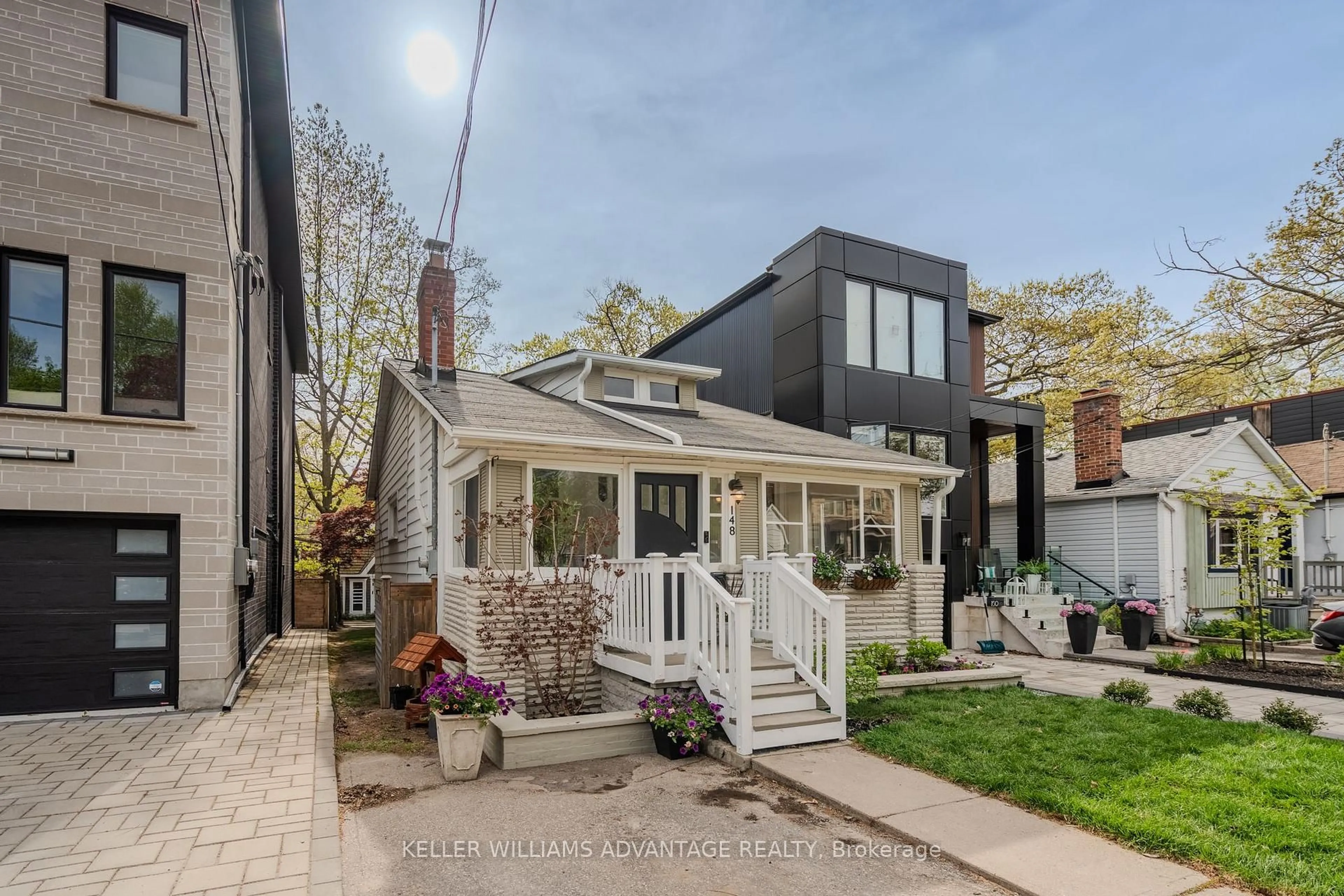 Home with brick exterior material, street for 148 Warden Ave, Toronto Ontario M1N 2Z4
