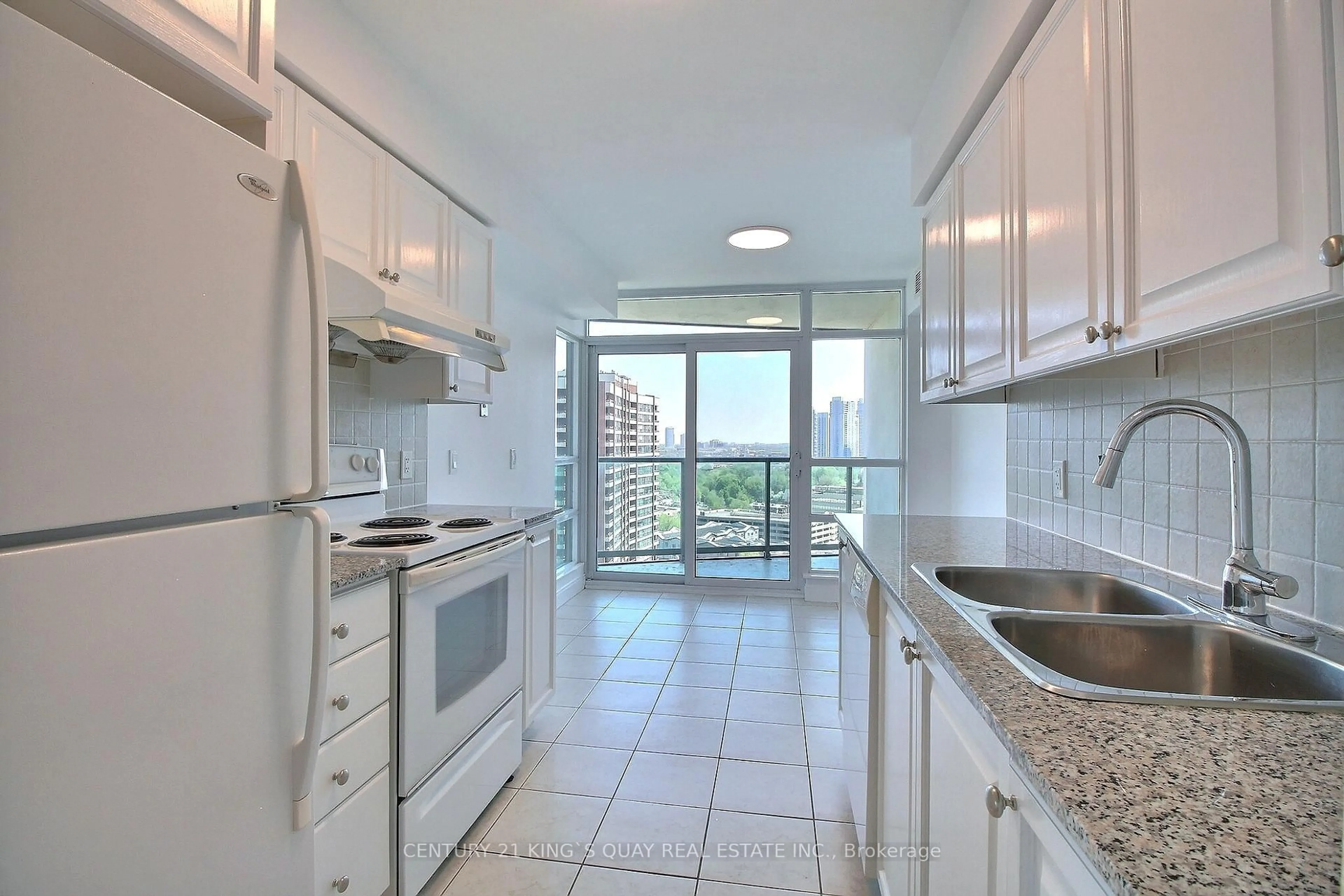 Standard kitchen, ceramic/tile floor for 238 Bonis Ave #1817, Toronto Ontario M1T 3W7