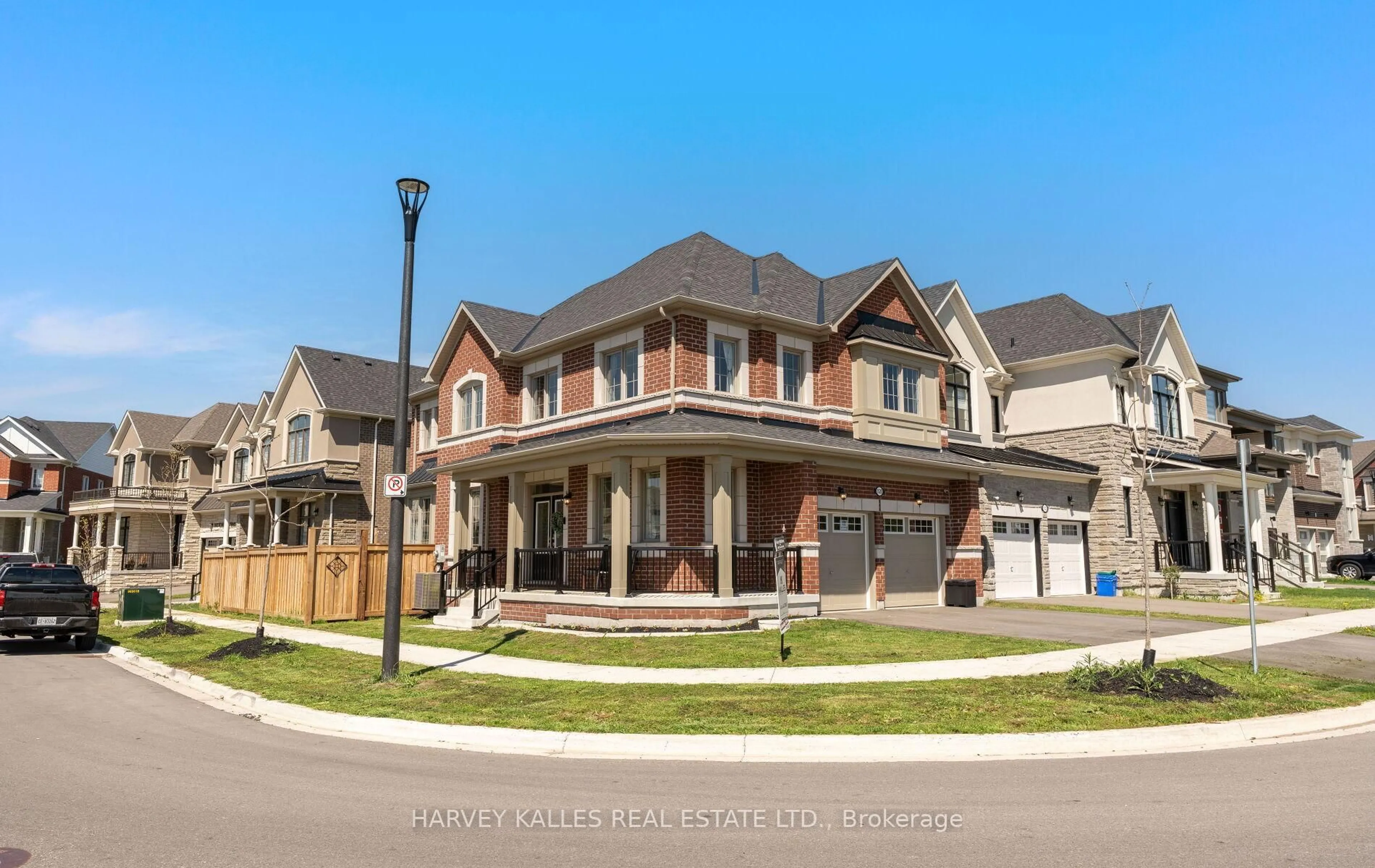 Home with brick exterior material, street for 1520 Scarlett Tr, Pickering Ontario L1X 0N9