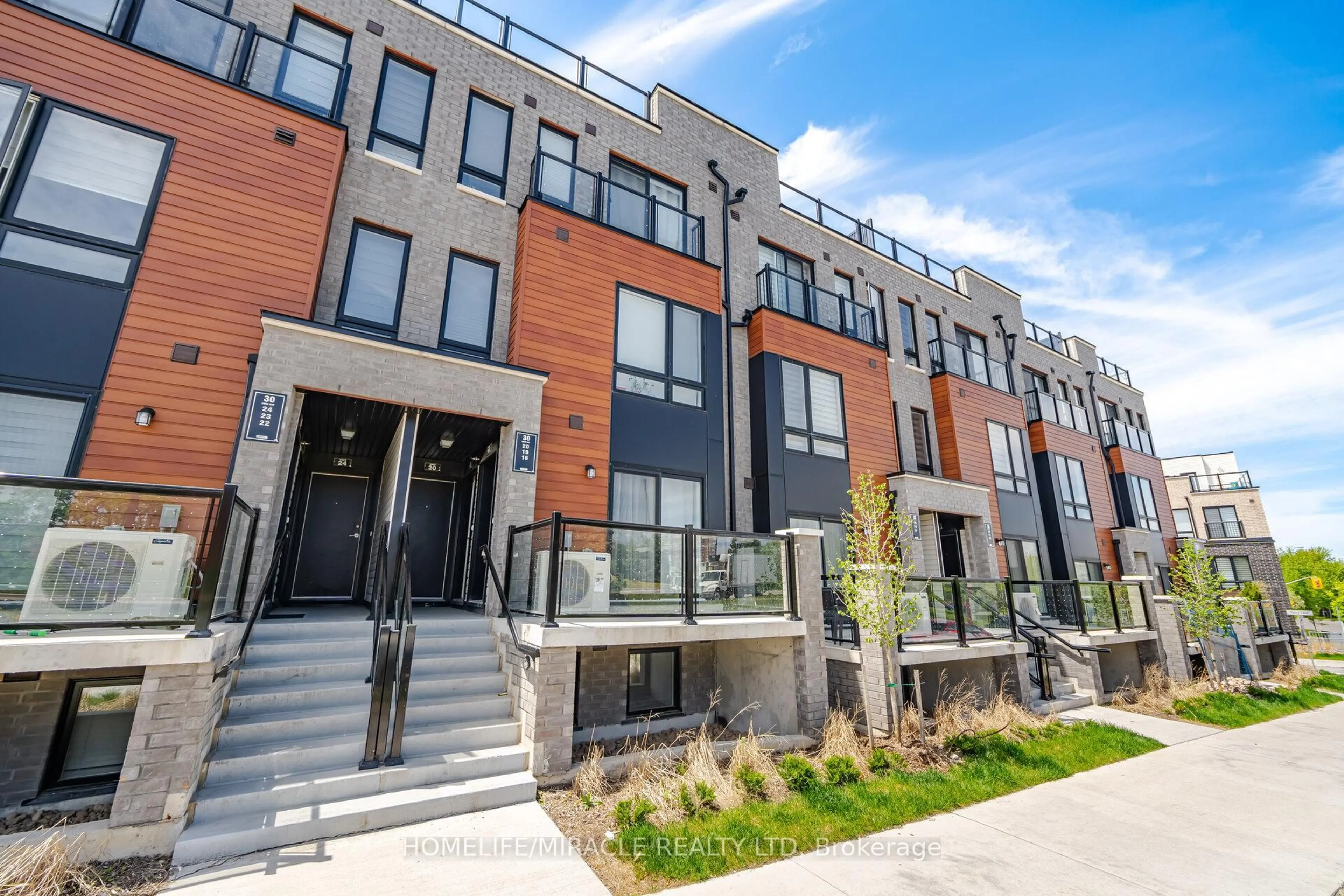Home with brick exterior material, street for 30 Liben Way #18, Toronto Ontario M1J 3Z4