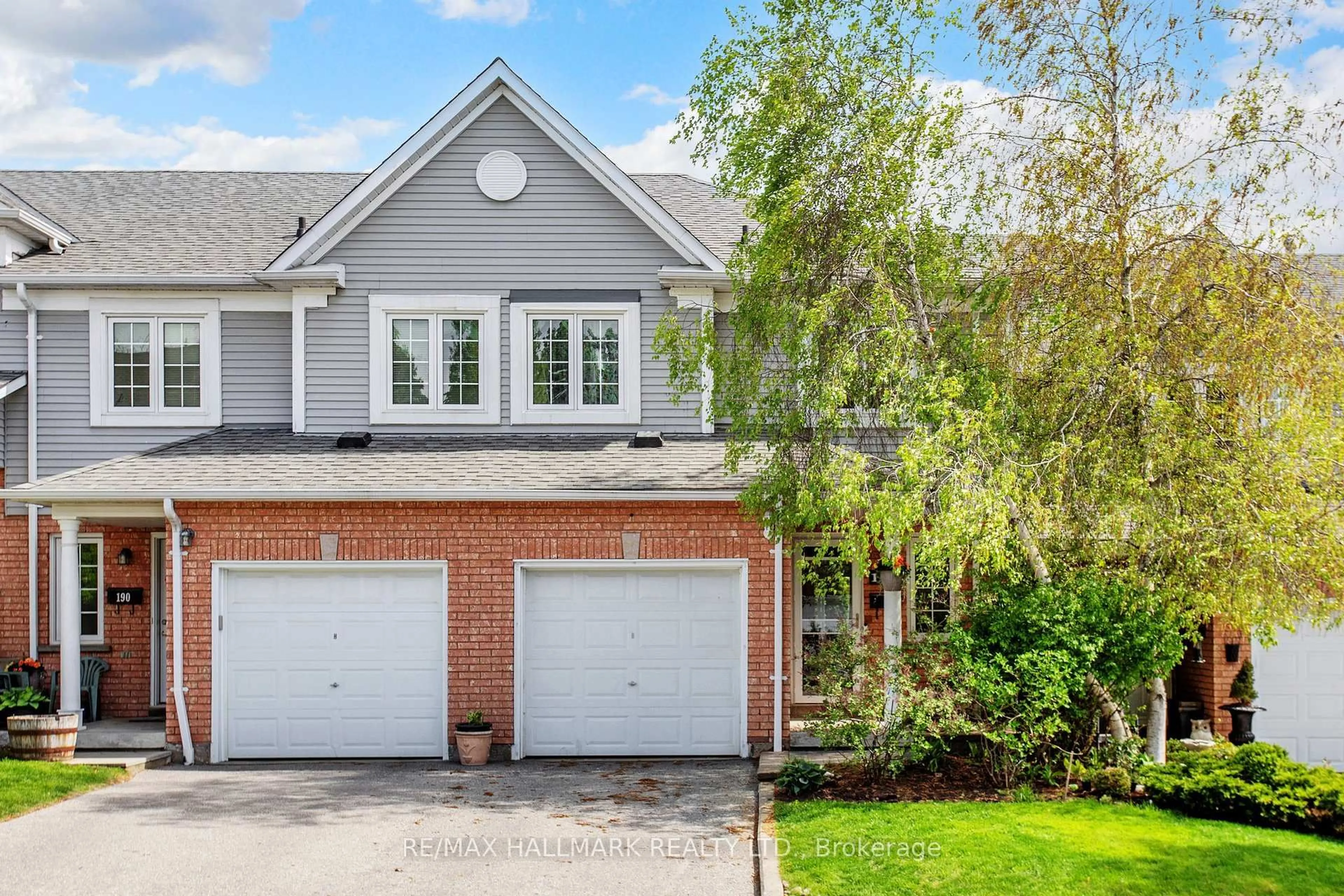 Home with brick exterior material, street for 10 Bassett Blvd #189, Whitby Ontario L1N 9C7